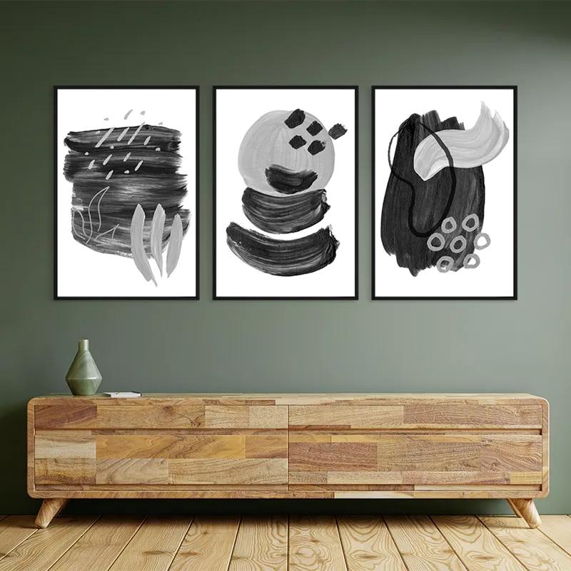 Obraz Multicanvas Minimalist Grey mockup 2