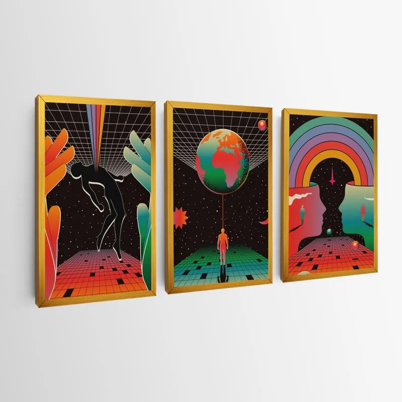 Obraz Multicanvas Cosmos Poster mockup 0