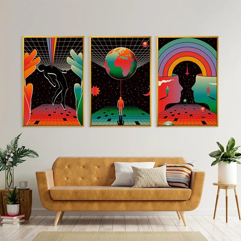 Obraz Multicanvas Cosmos Poster mockup 4