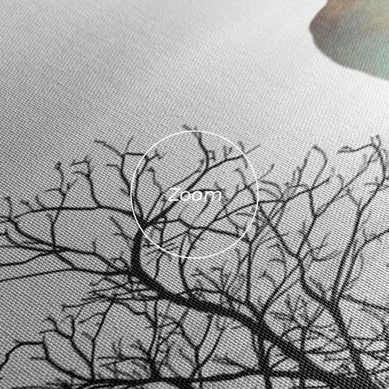 Obraz Multicanvas Mountain Lake mockup 1