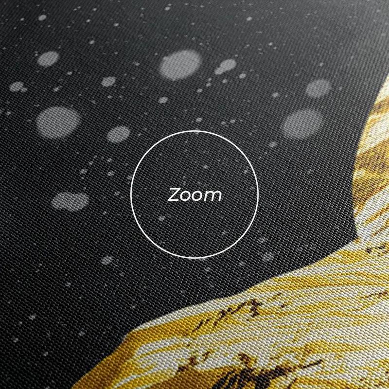 Obraz Multicanvas Bluend Gold Mountains mockup 1