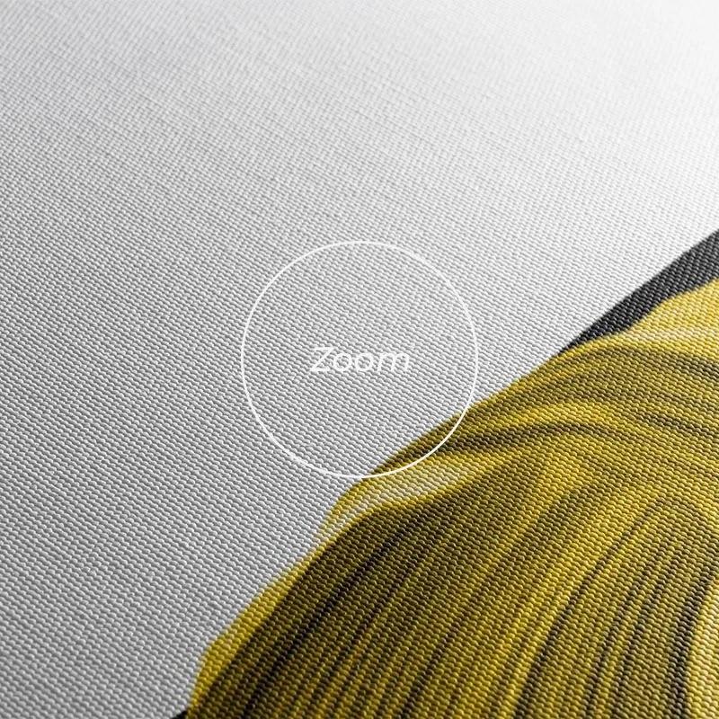 Obraz Multicanvas Gold Mountain Waves mockup 1