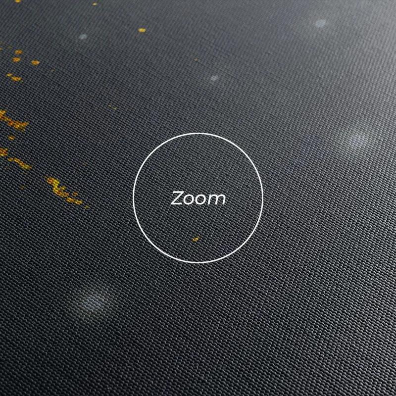 Obraz Multicanvas Golden Deer mockup 1