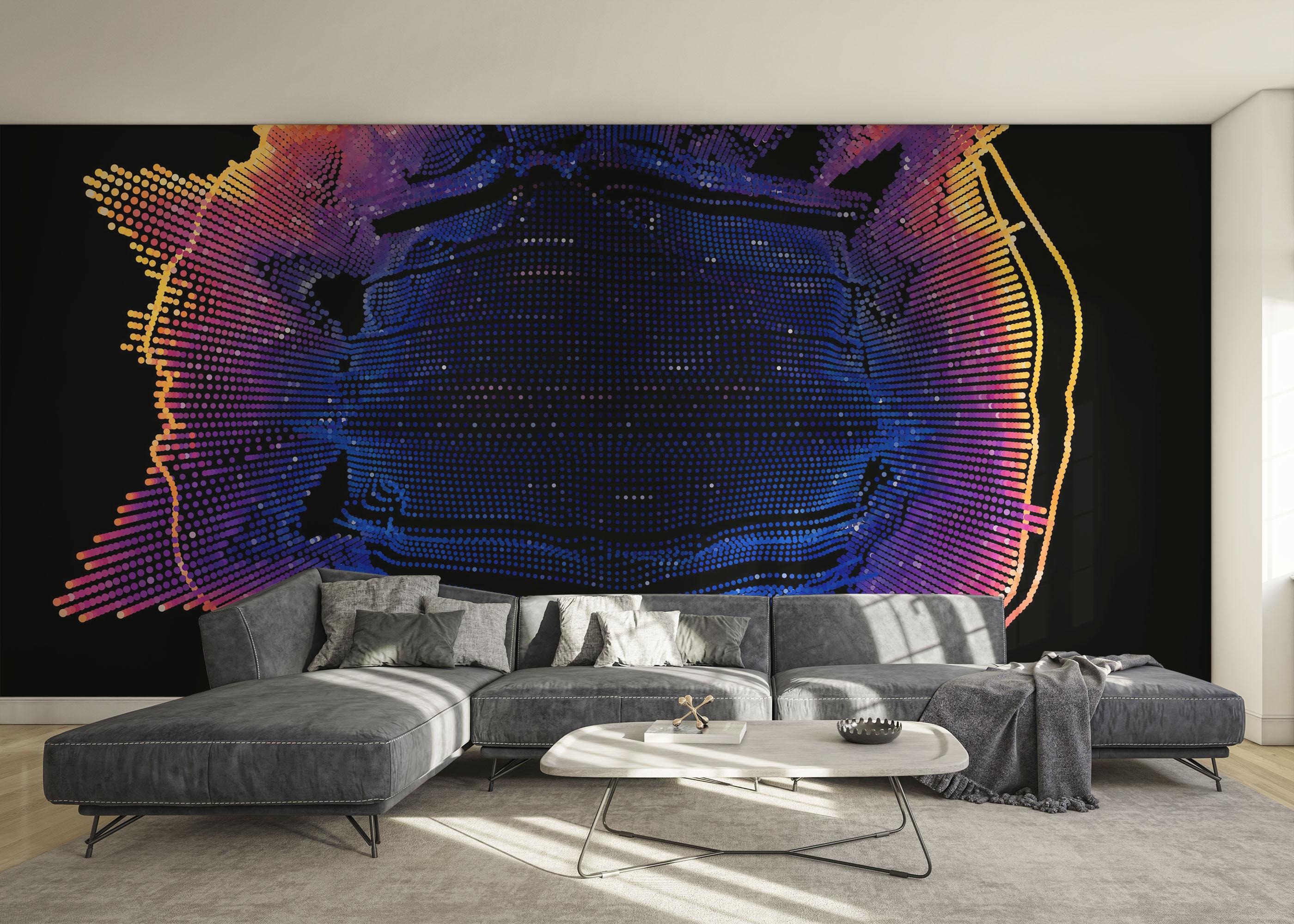 Fototapeta Colorful 3d Ball mockup 0