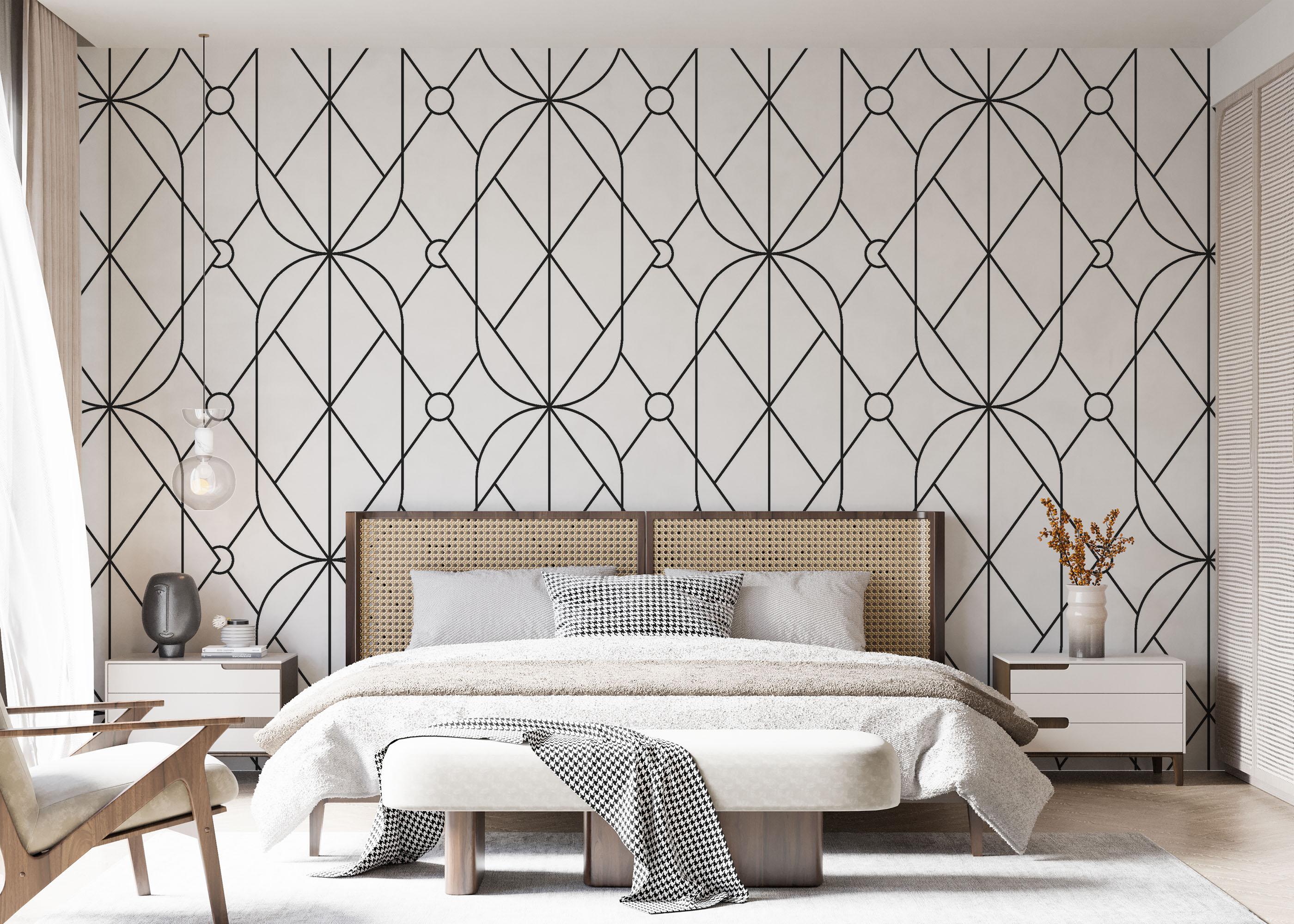 Fototapeta Diamond Pattern mockup 7