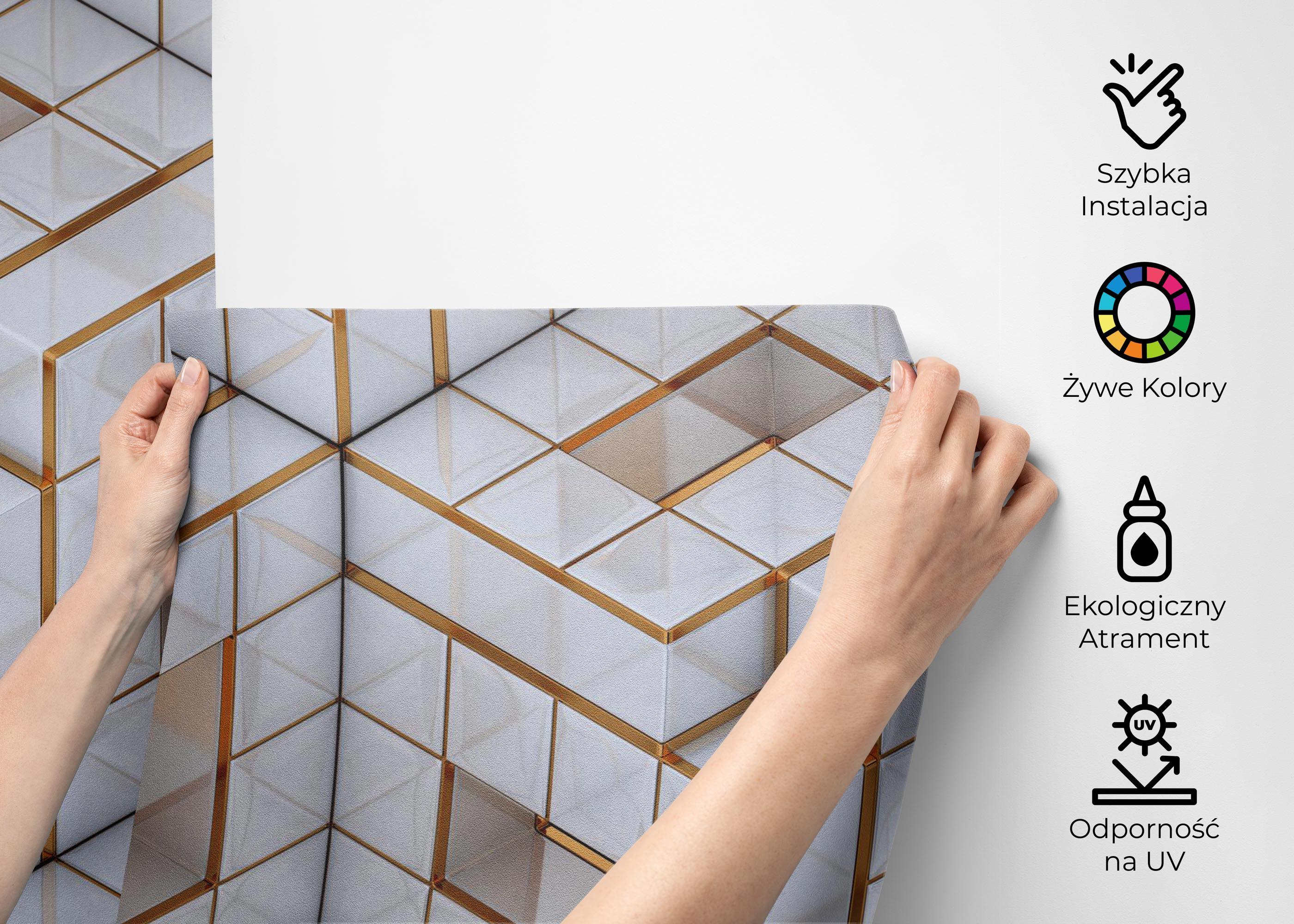 Fototapeta Geometric Pattern mockup 2