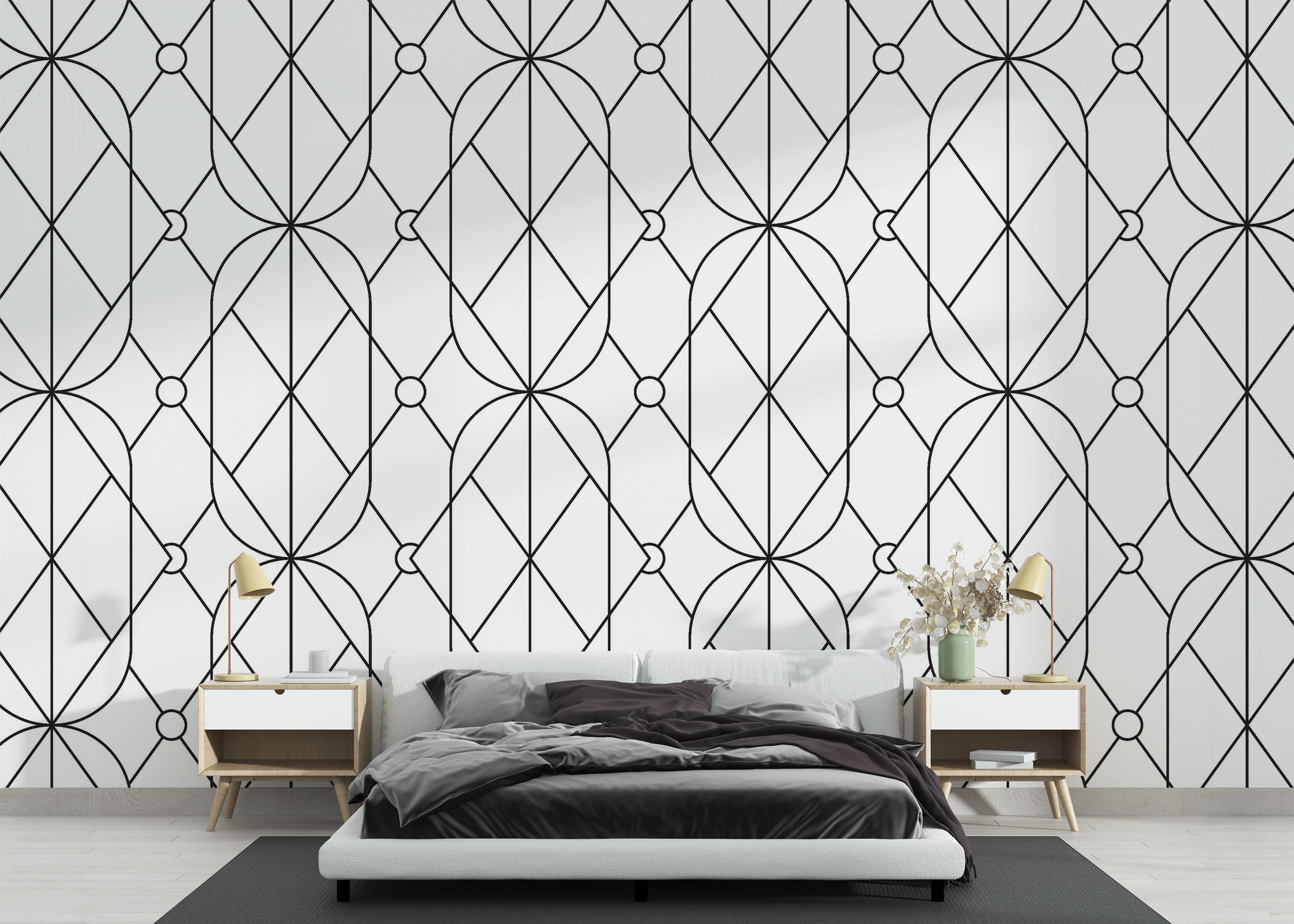 Fototapeta Diamond Pattern mockup 3