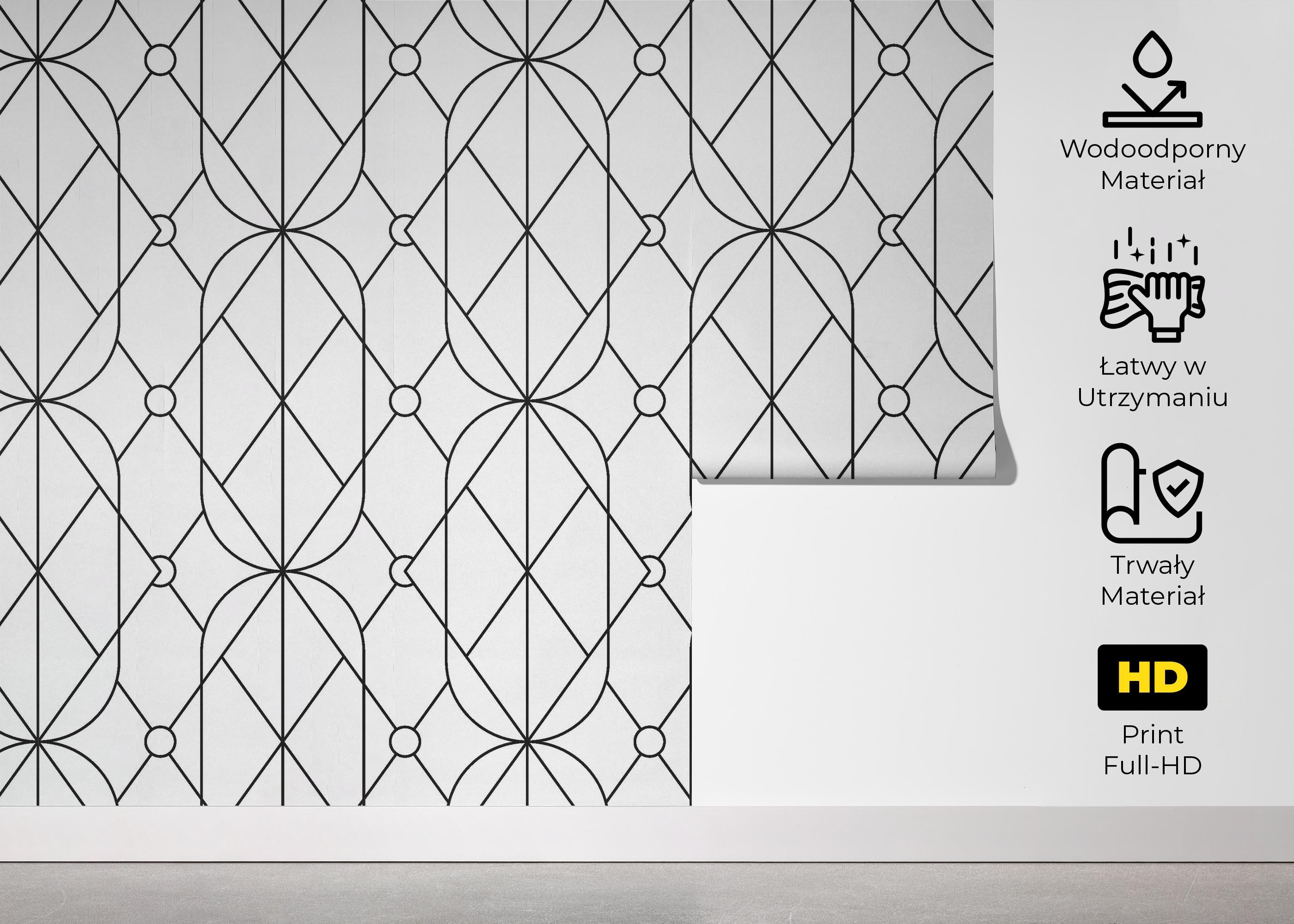 Fototapeta Diamond Pattern mockup 5