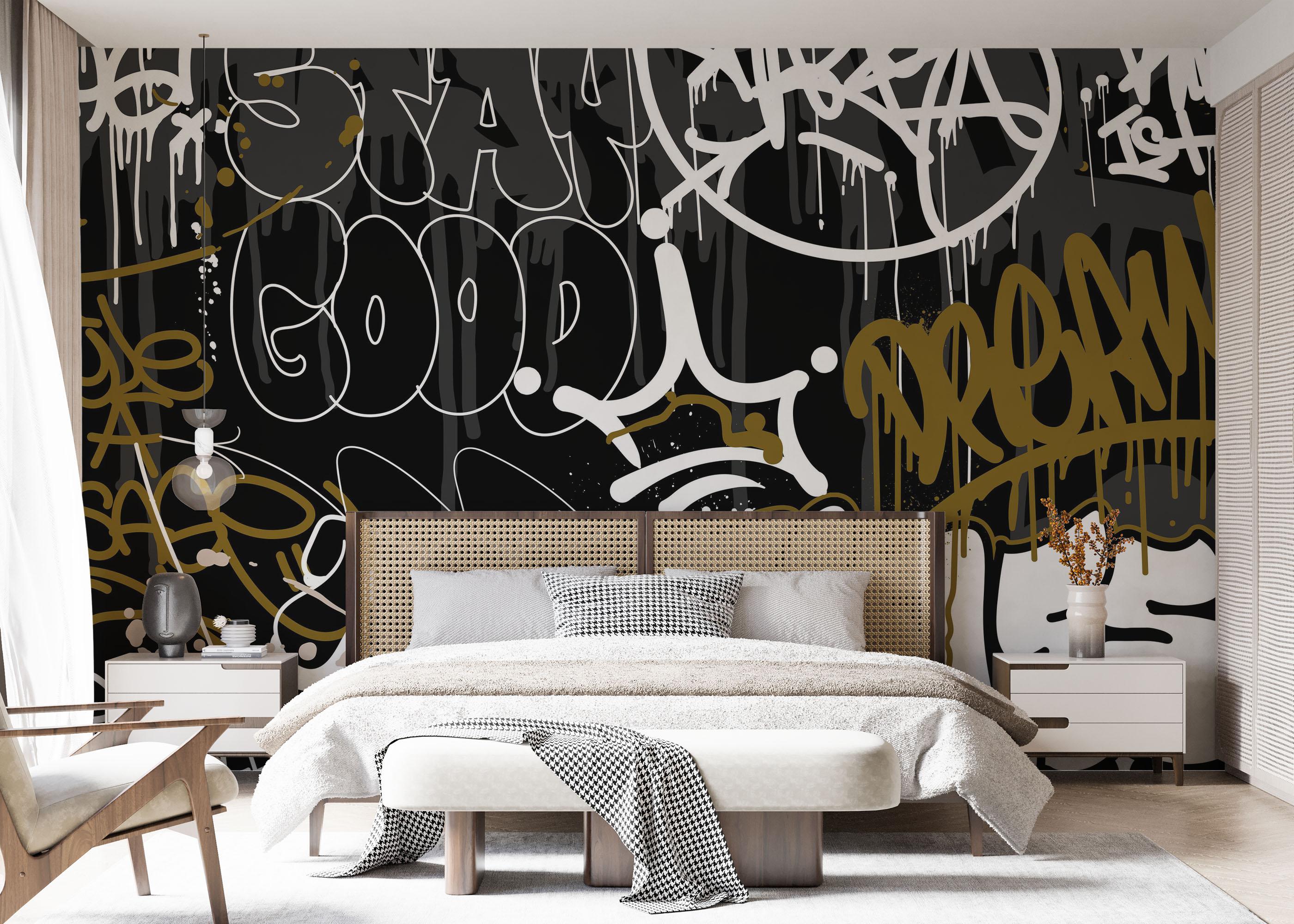 Fototapeta Finest Graffiti mockup 7