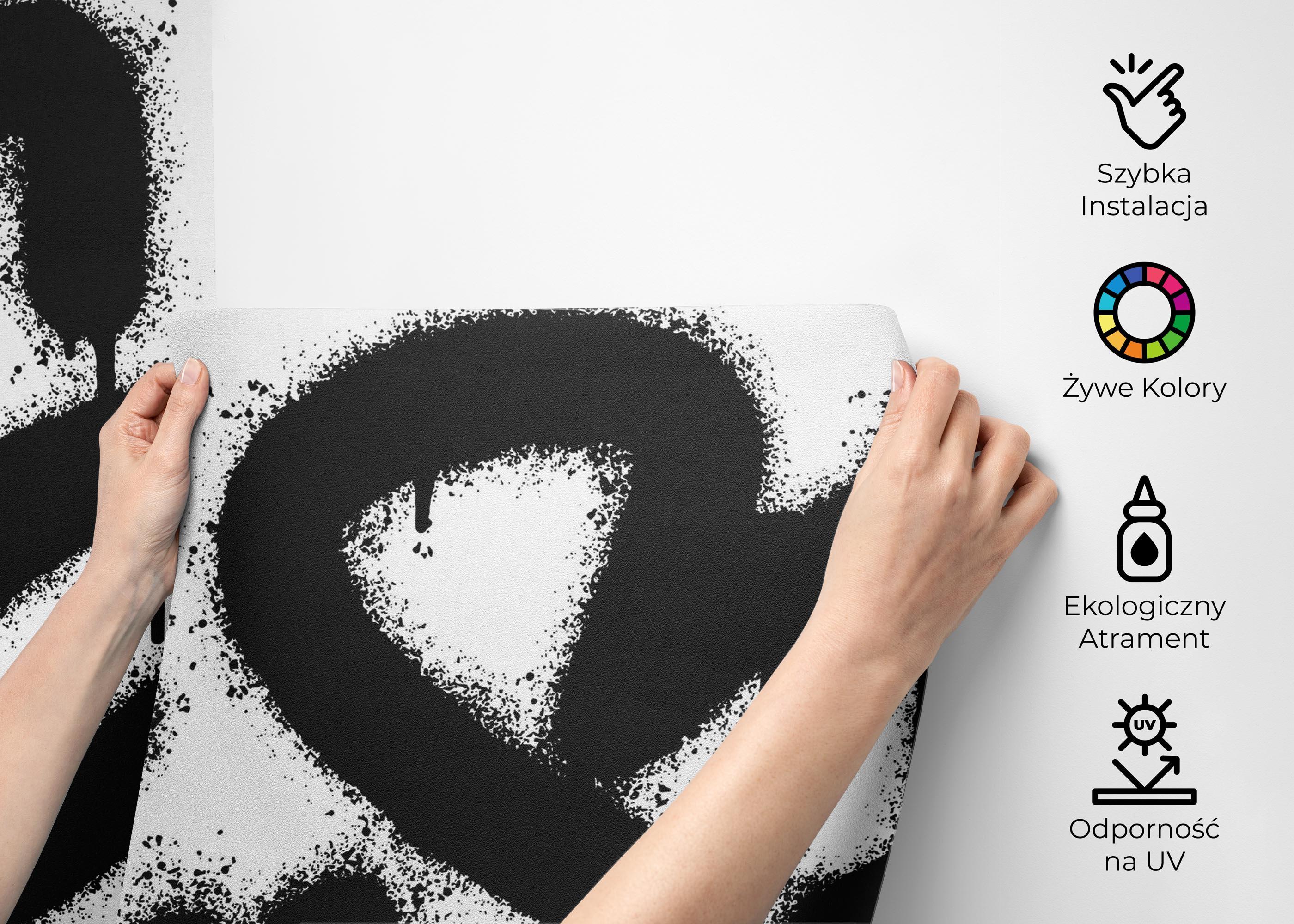 Fototapeta Fresh Graffiti Spray mockup 2