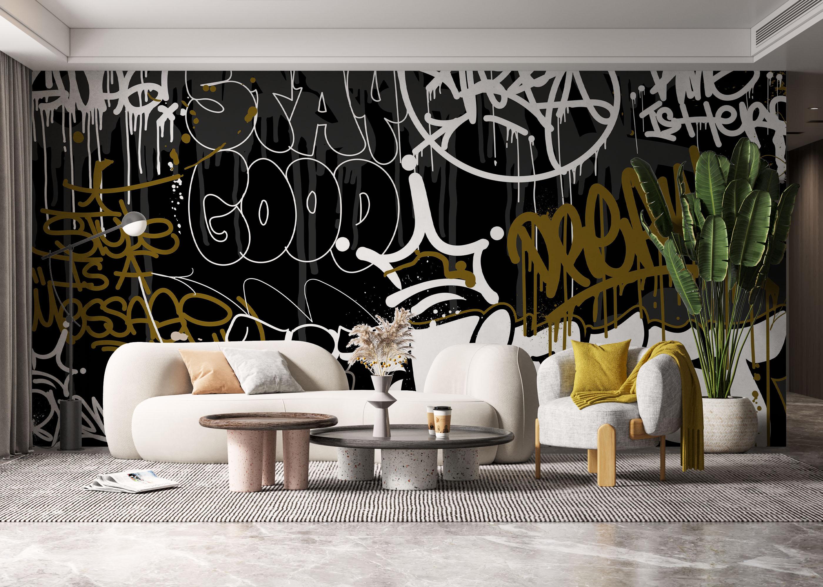 Fototapeta Finest Graffiti mockup 6