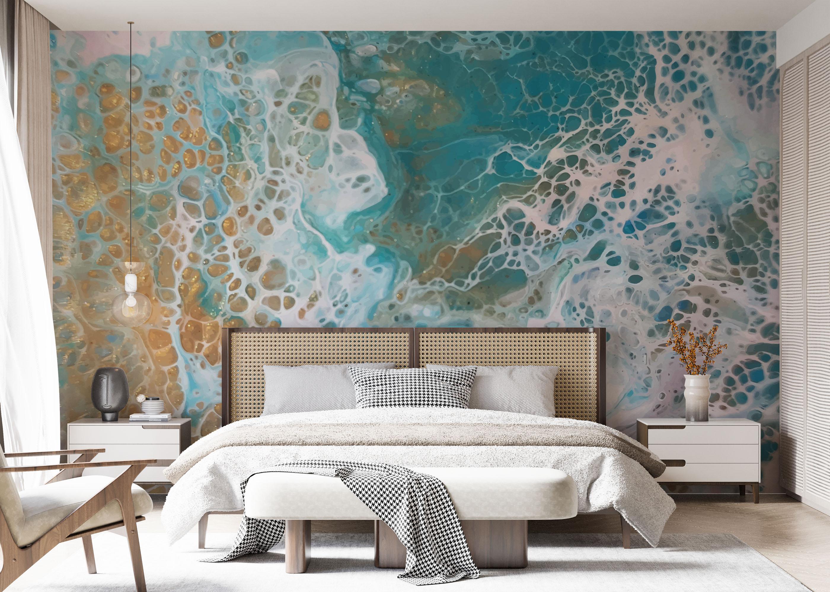 Fototapeta Beach Marble Art mockup 7