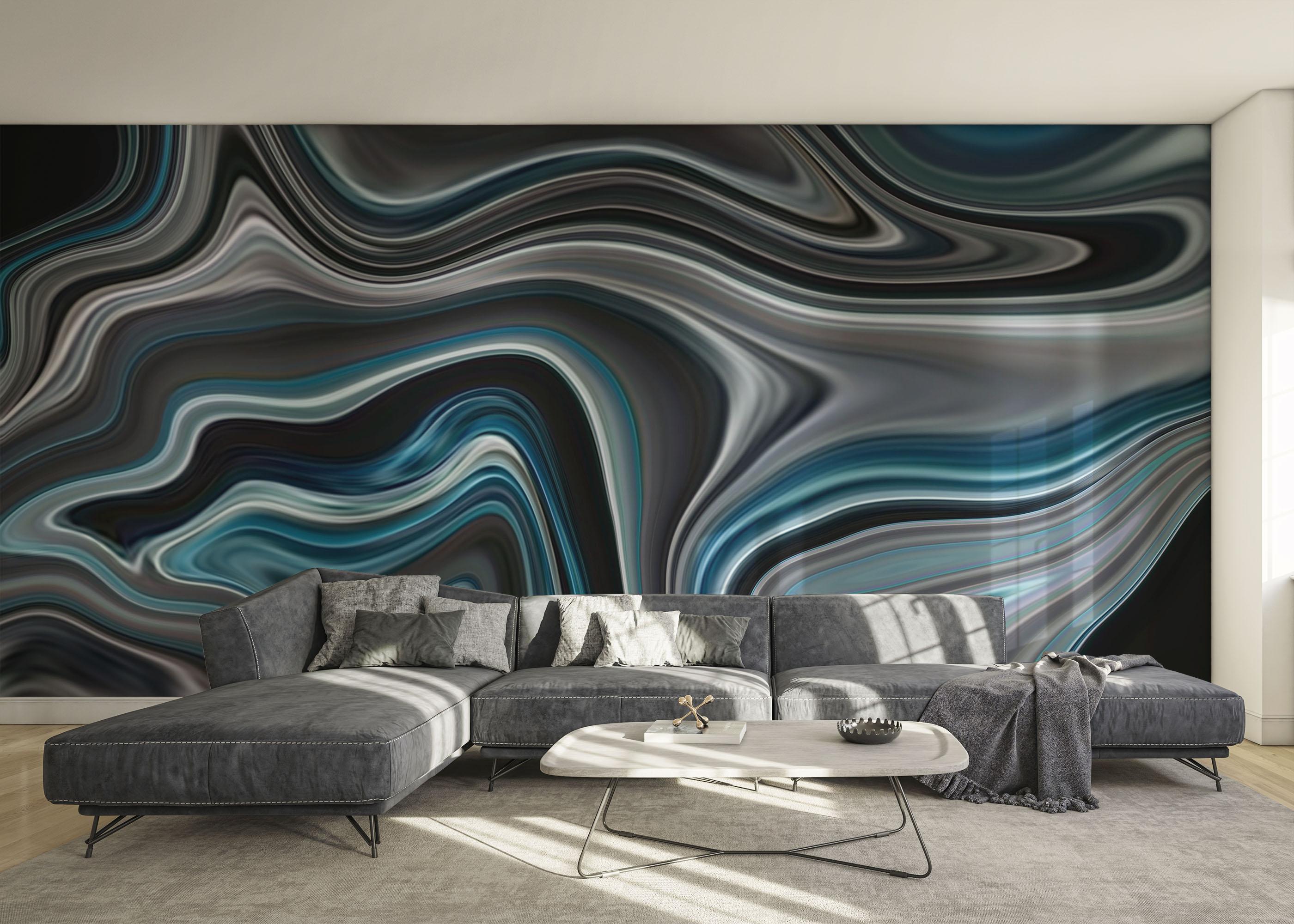 Fototapeta Dark Grey Marble mockup 0