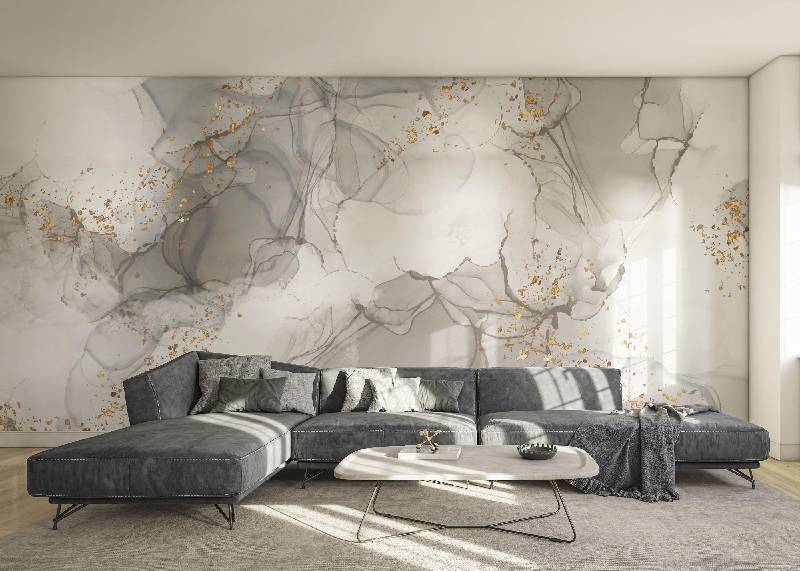 Fototapeta Light Grey Marble mockup 0