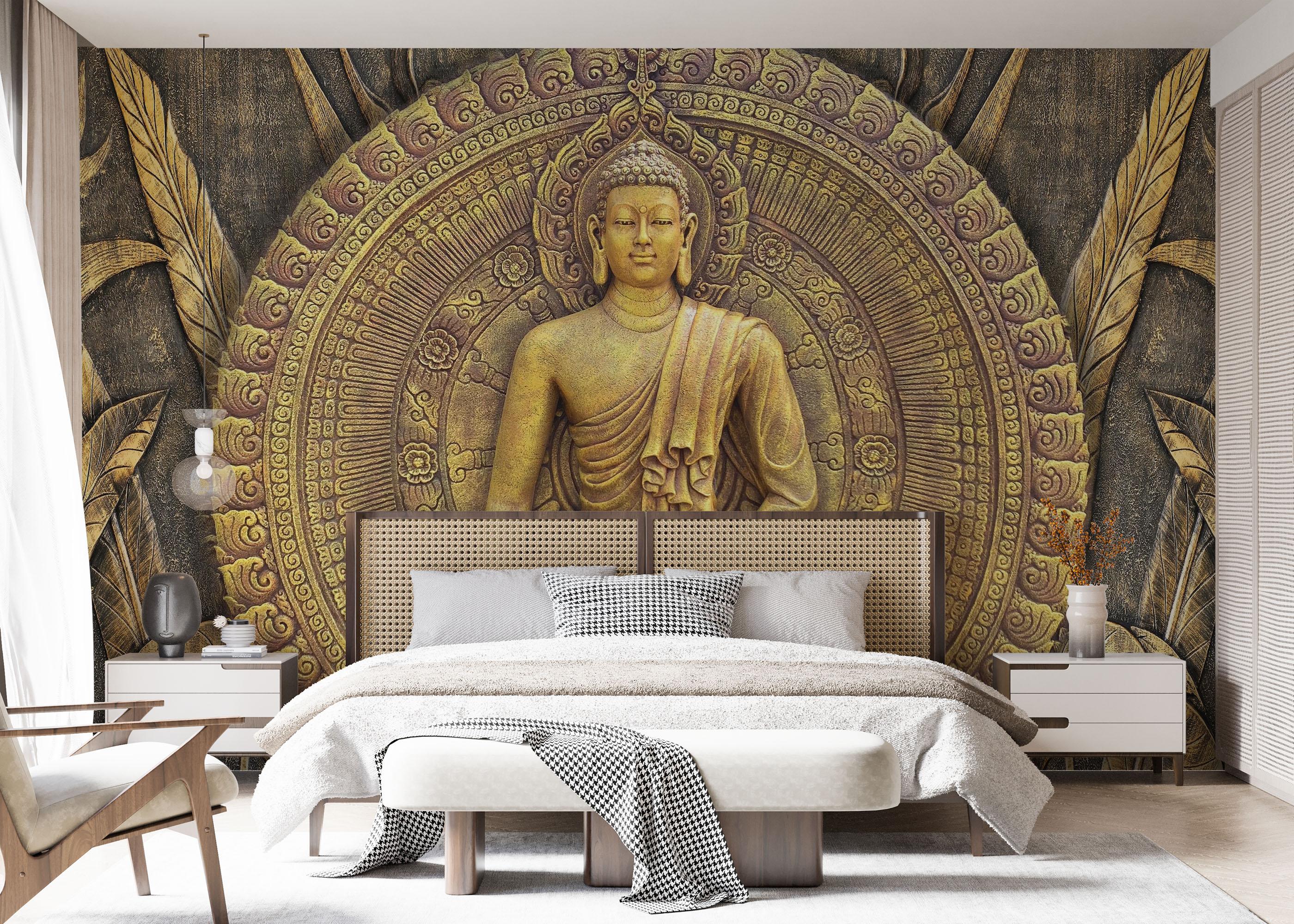 Fototapeta Buddha Decor mockup 7