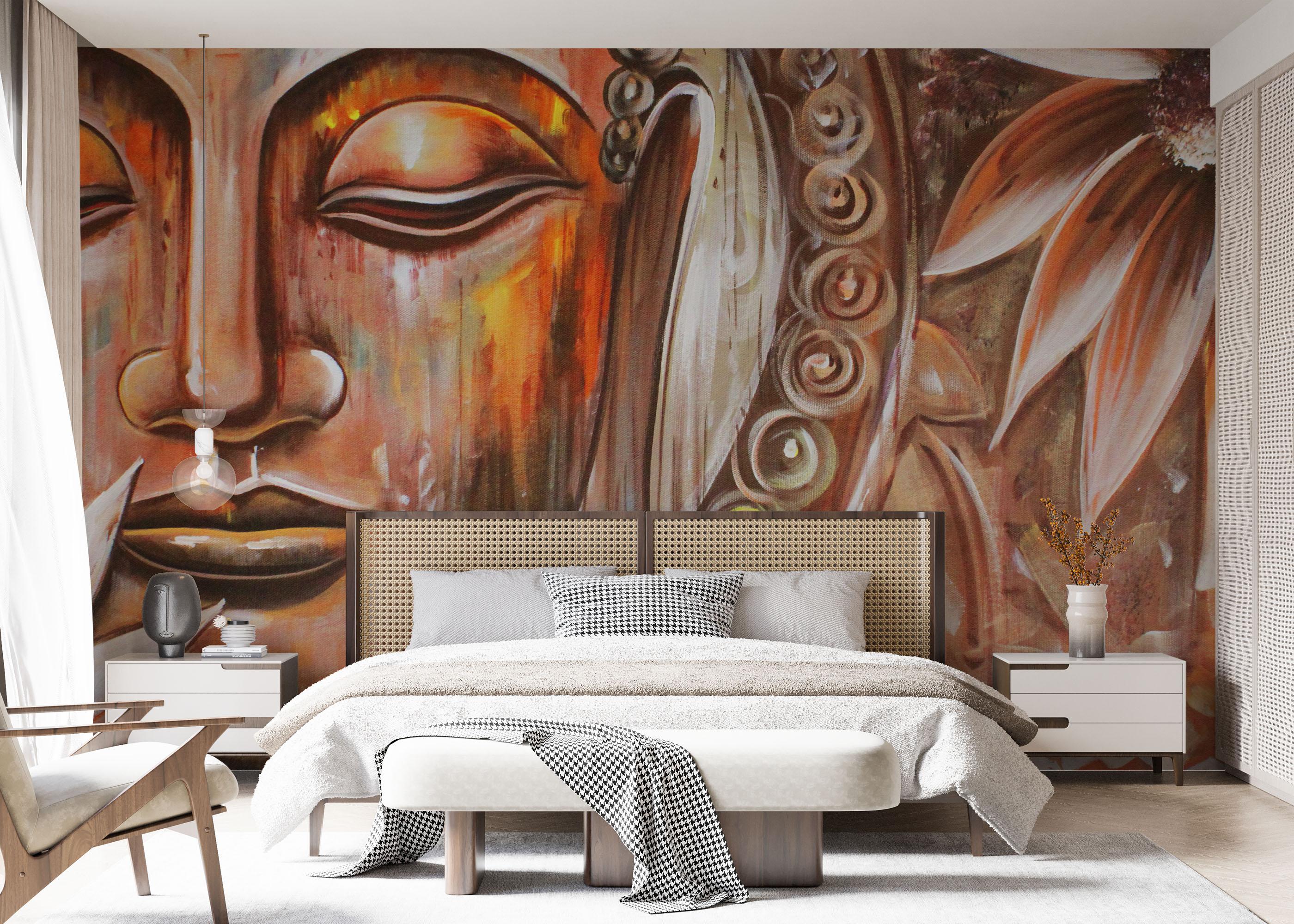 Fototapeta Buddha Painting mockup 7