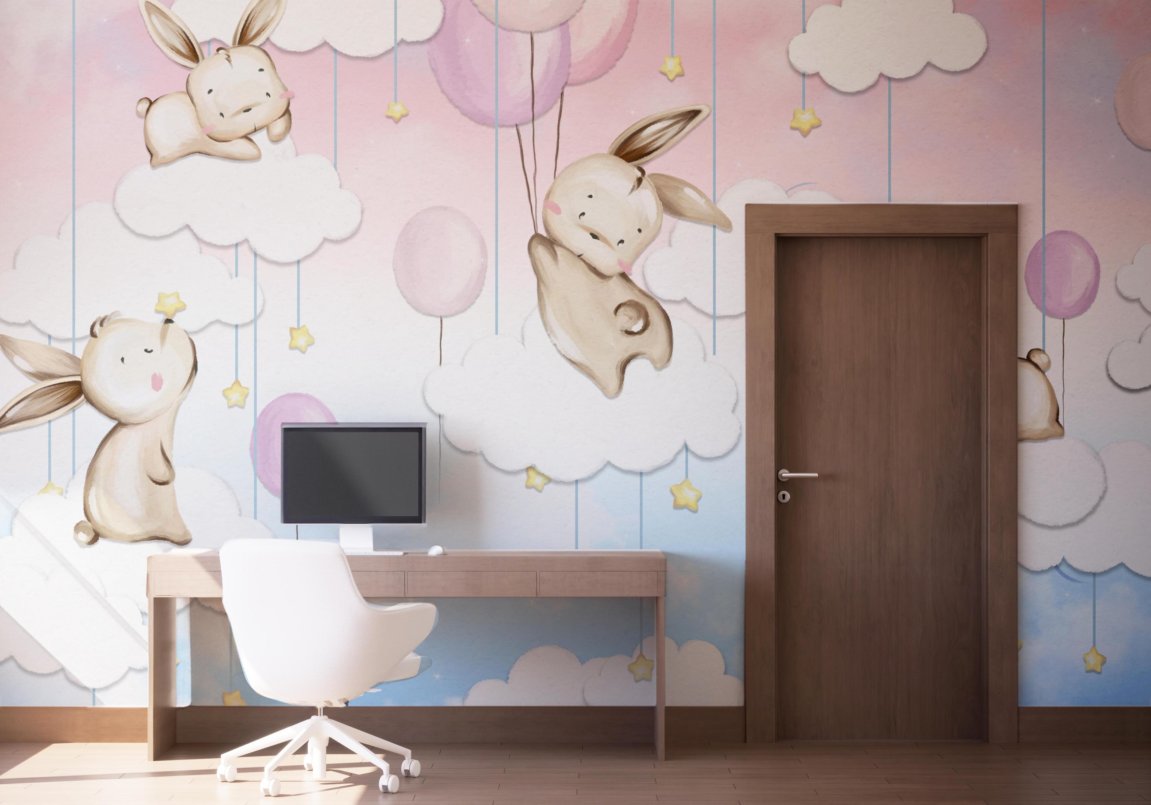 Fototapeta Dreamy Bunny mockup 1