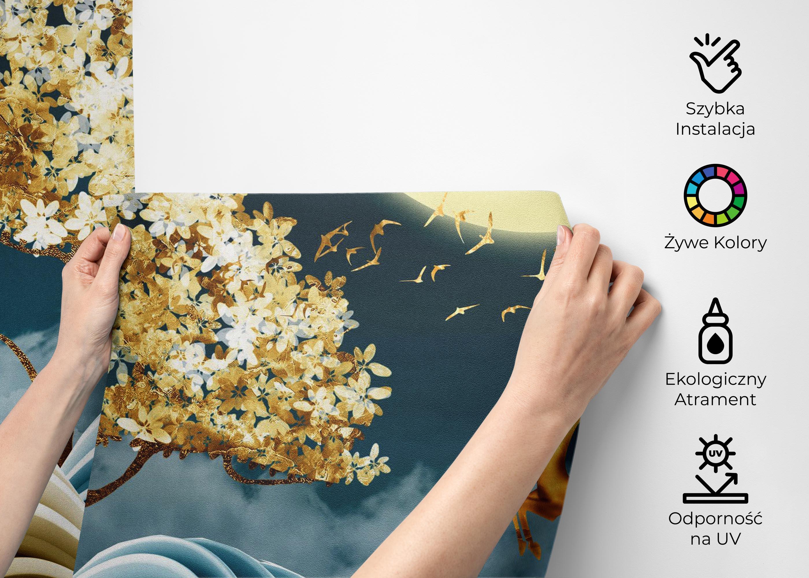 Fototapeta Golden Story Night mockup 2