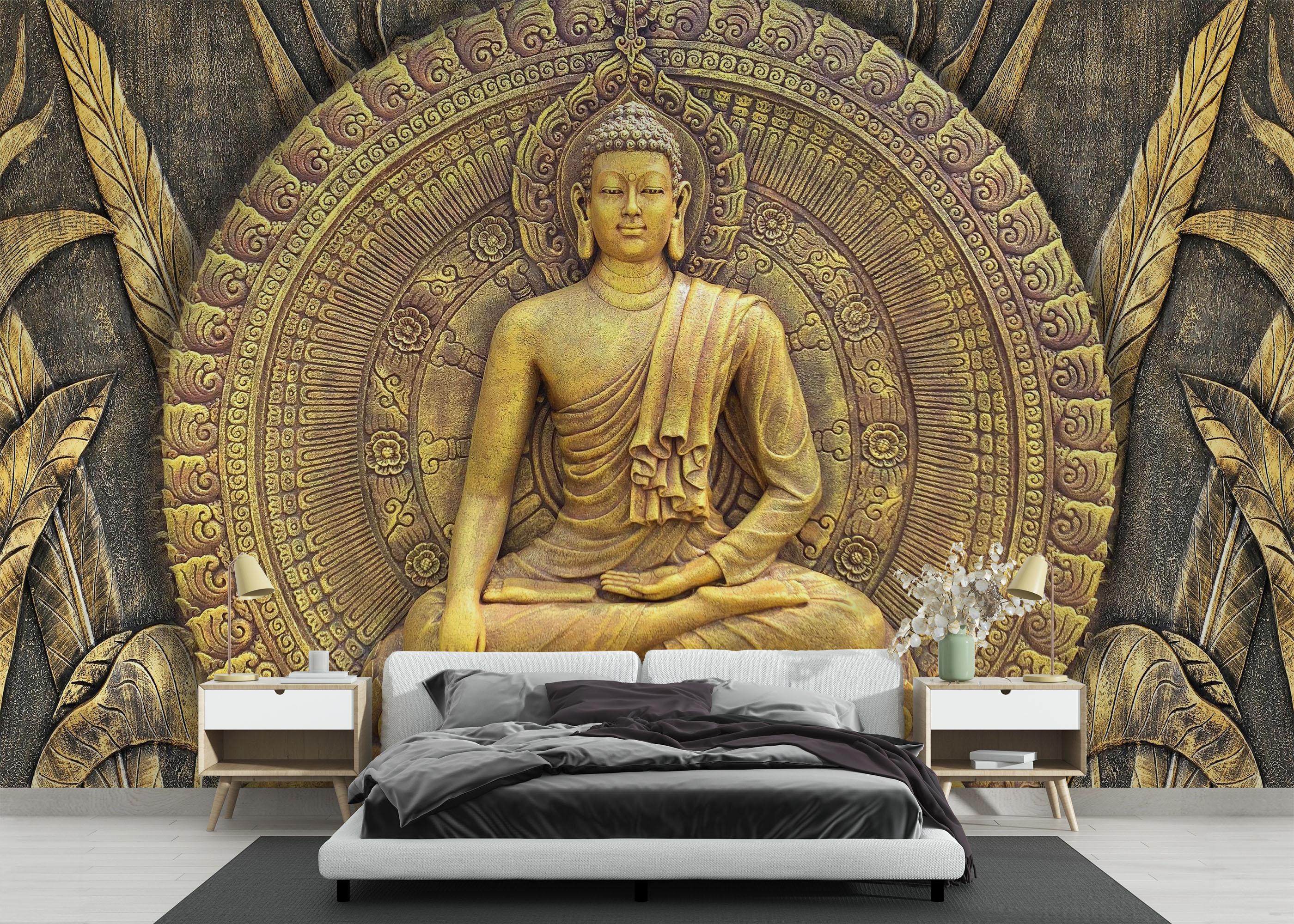 Fototapeta Buddha Decor mockup 3