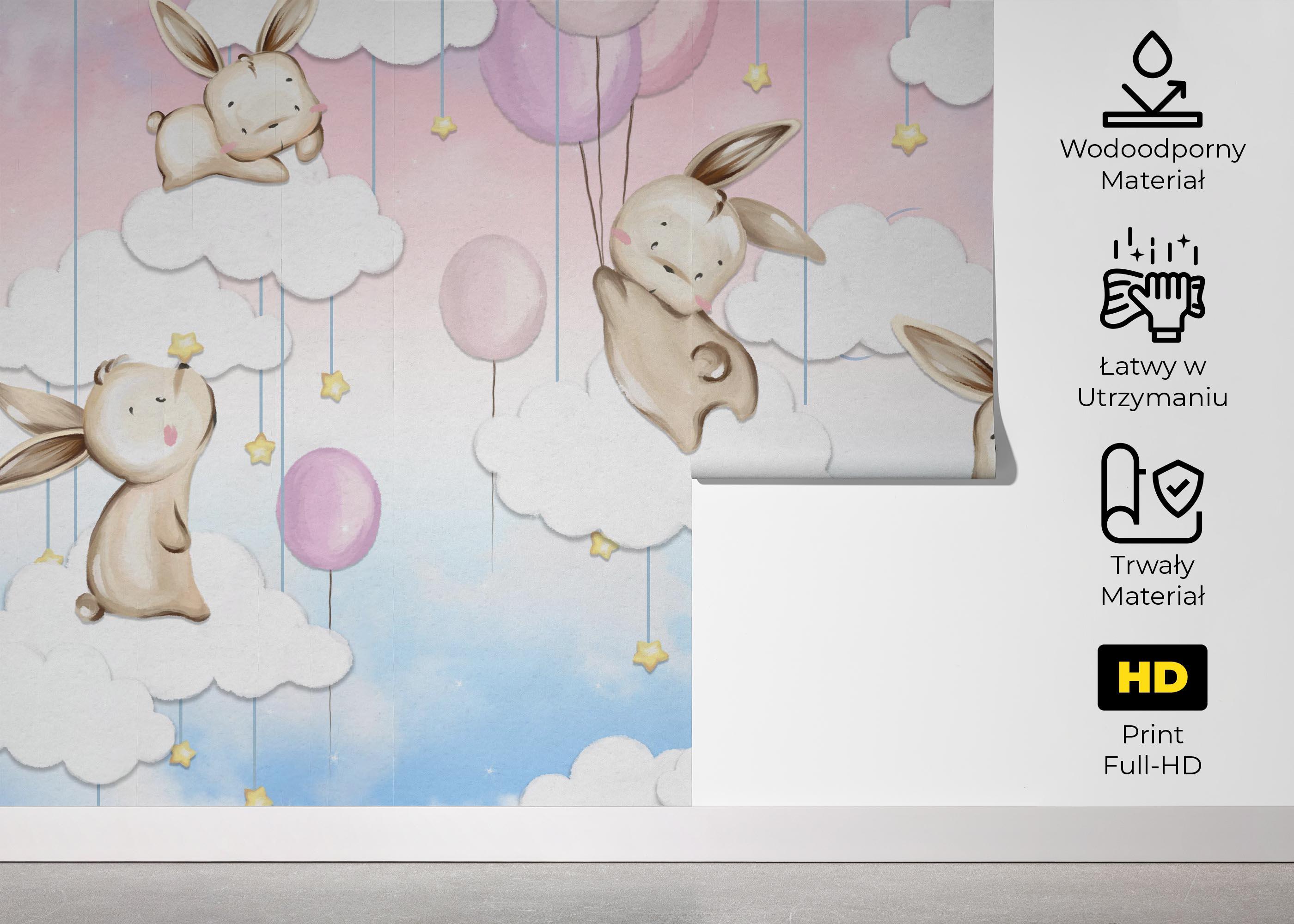 Fototapeta Dreamy Bunny mockup 5