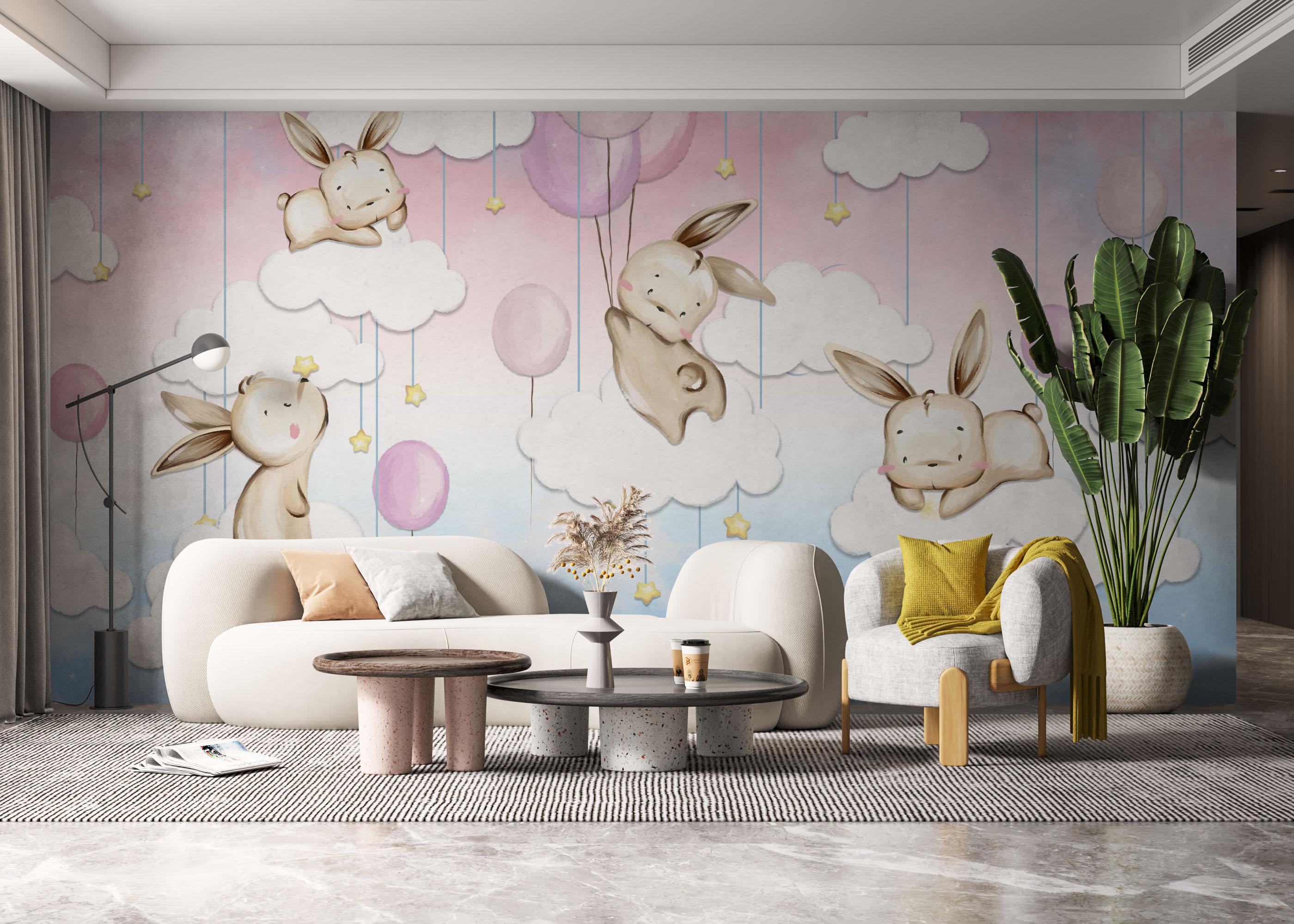 Fototapeta Dreamy Bunny mockup 6