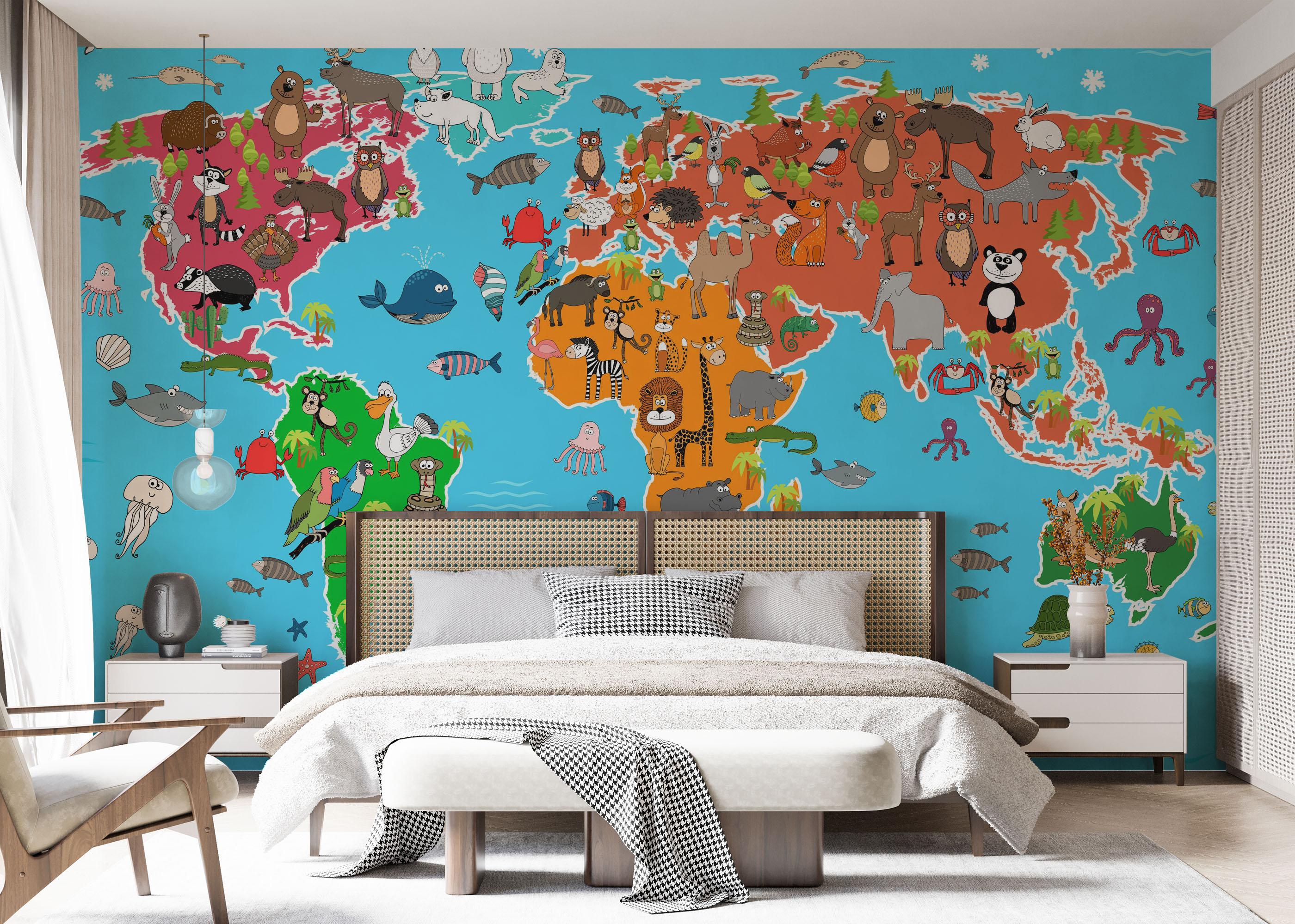 Fototapeta Animals Full World mockup 7