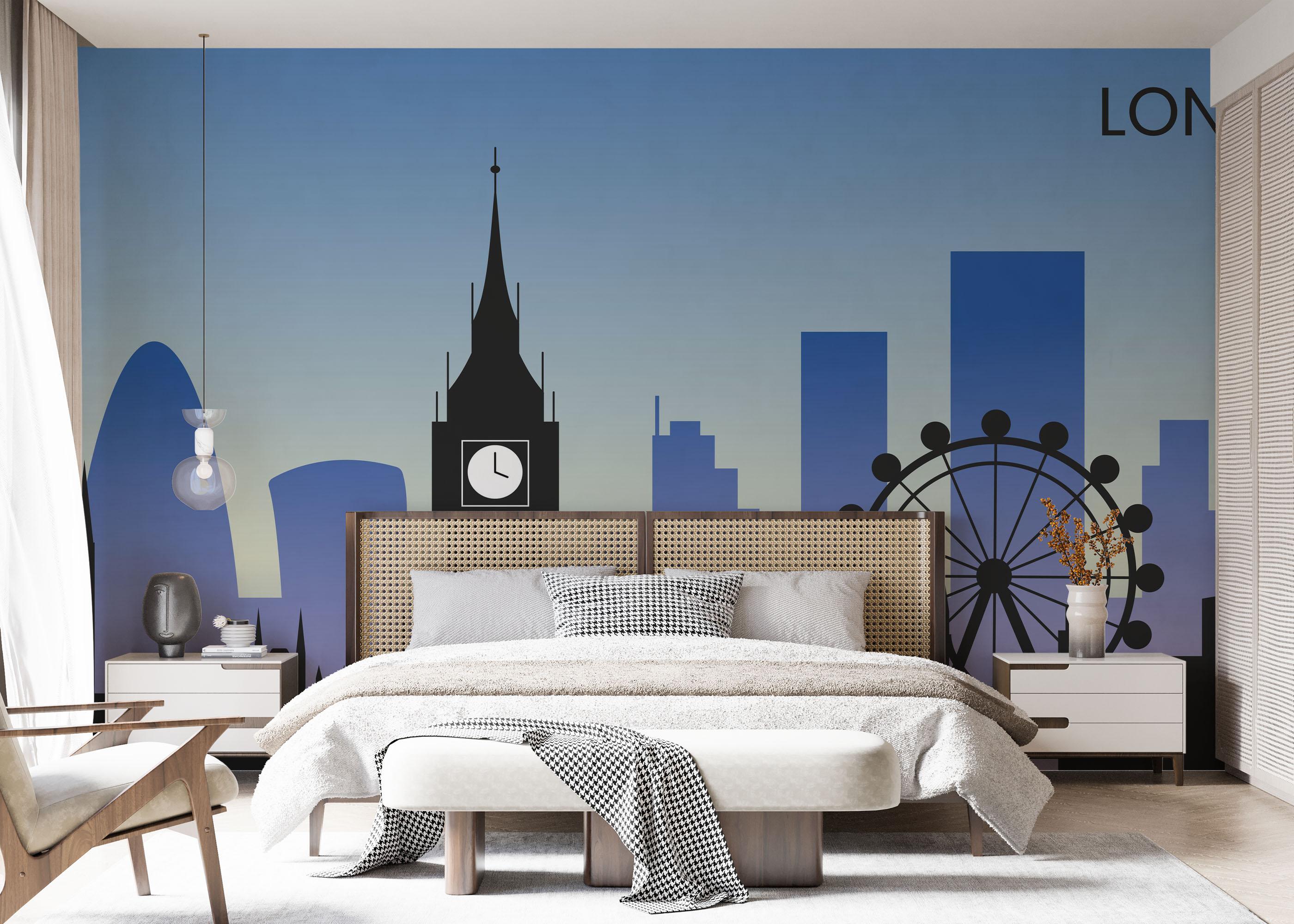 Fototapeta Blue Sky London mockup 7