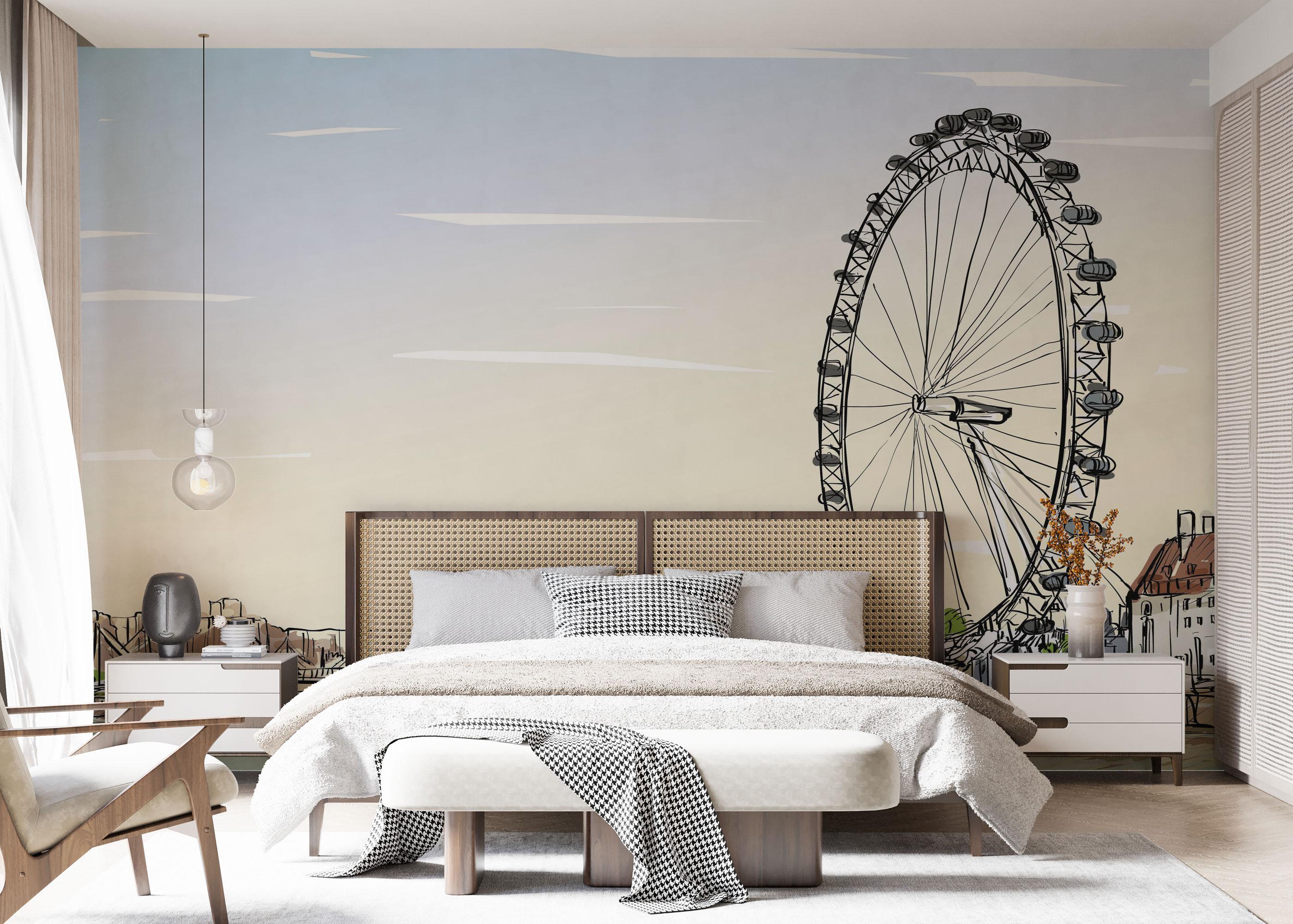 Fototapeta Fun View Sketch mockup 7