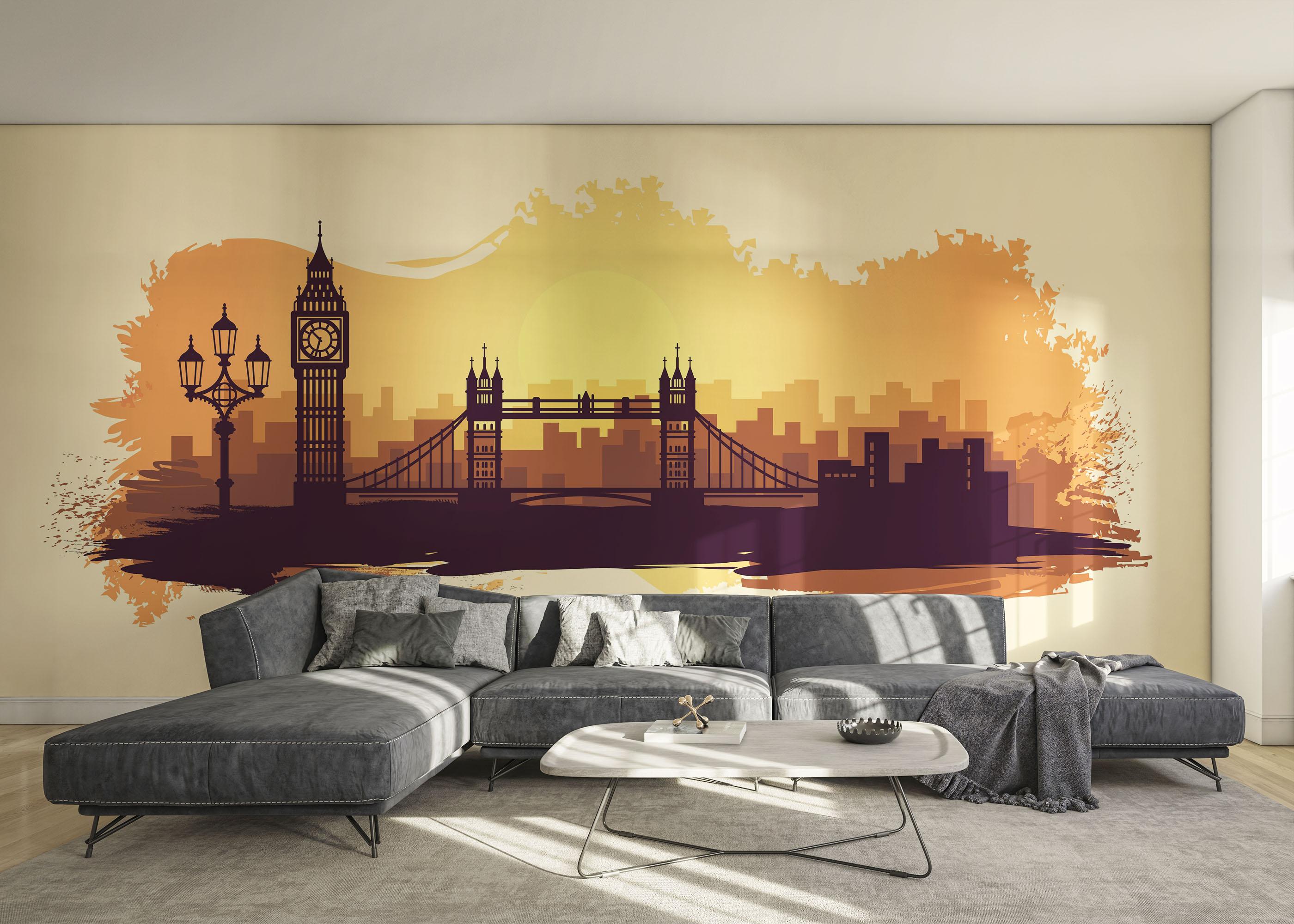 Fototapeta Big Sun London mockup 0