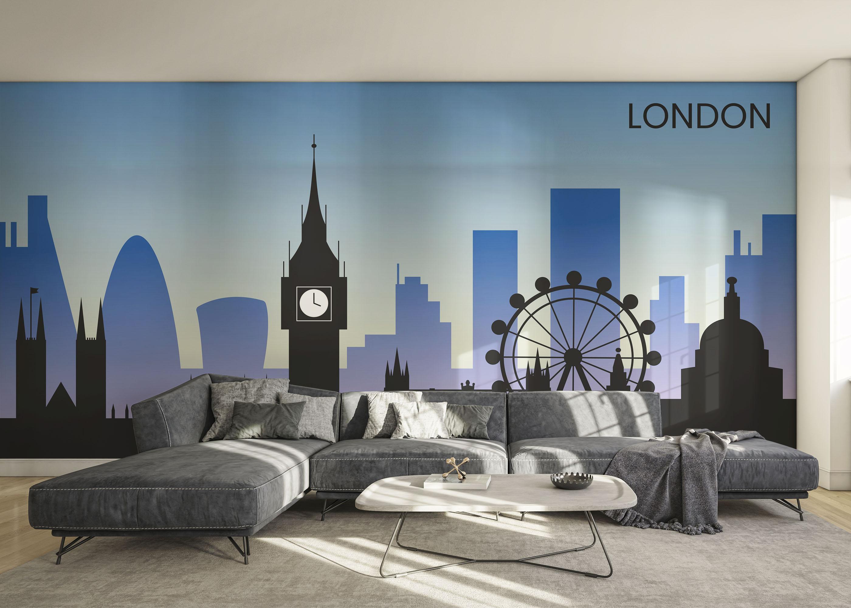 Fototapeta Blue Sky London mockup 0