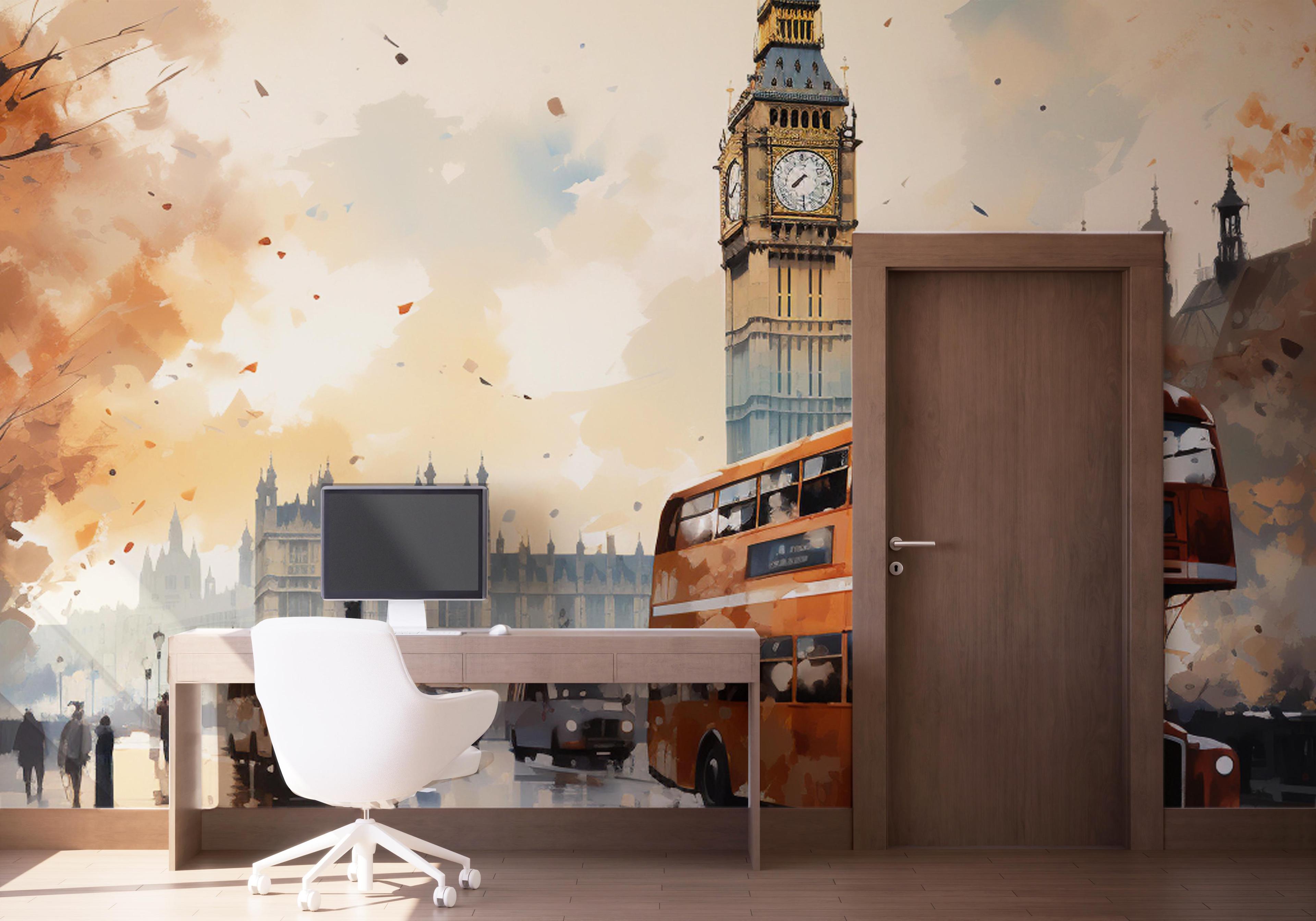 Fototapeta Urban Life England mockup 1
