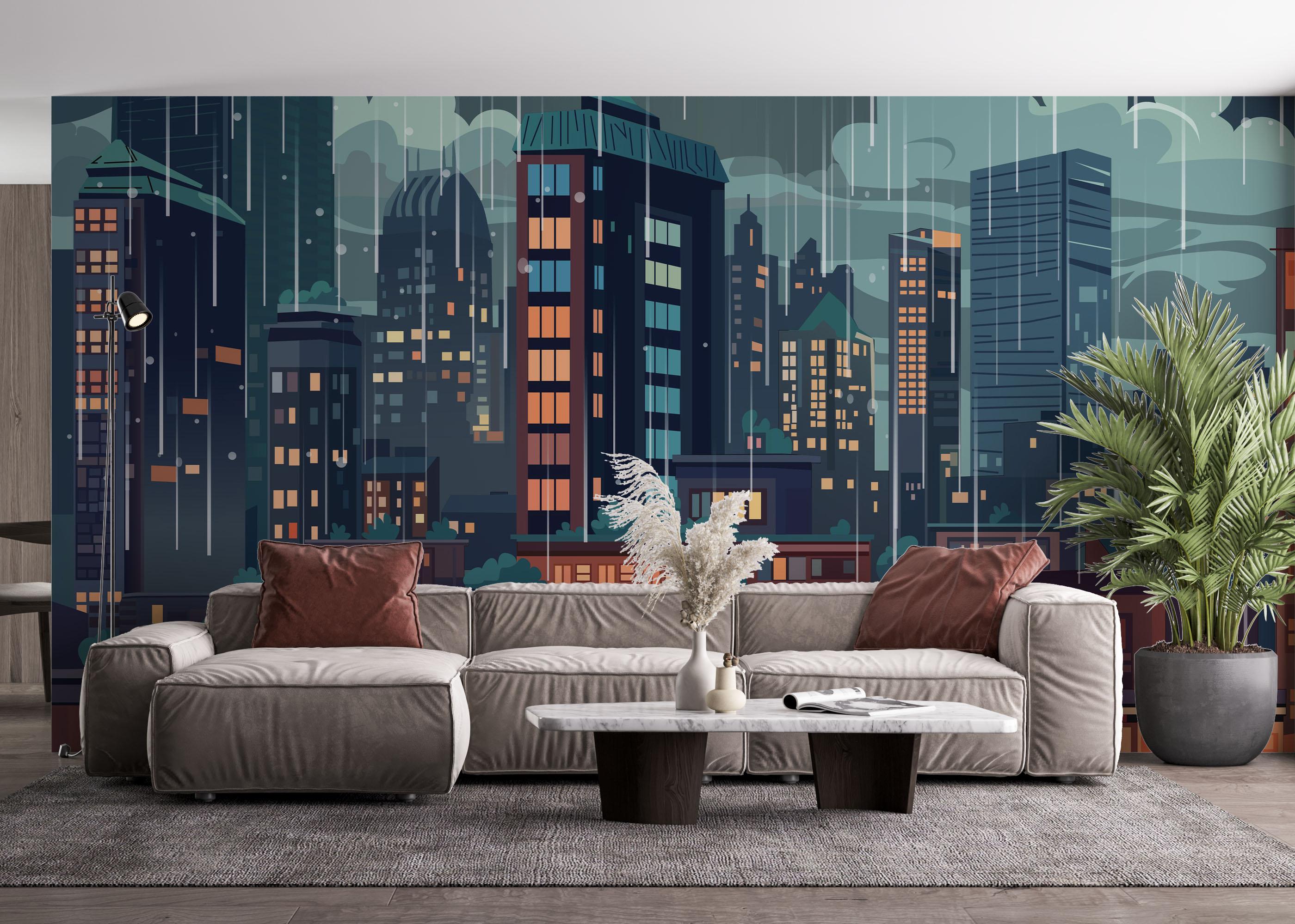 Fototapeta England City Art mockup 4