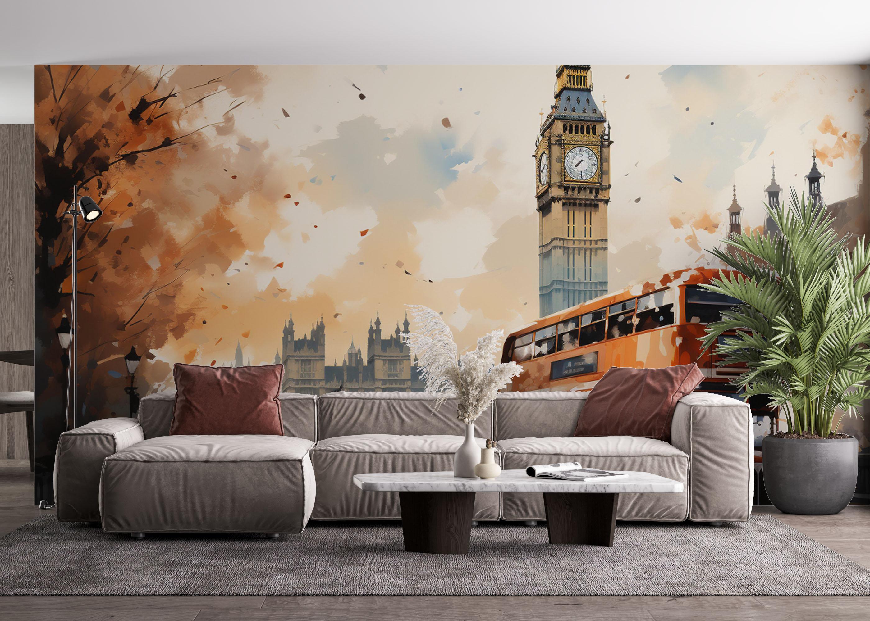 Fototapeta Urban Life England mockup 4