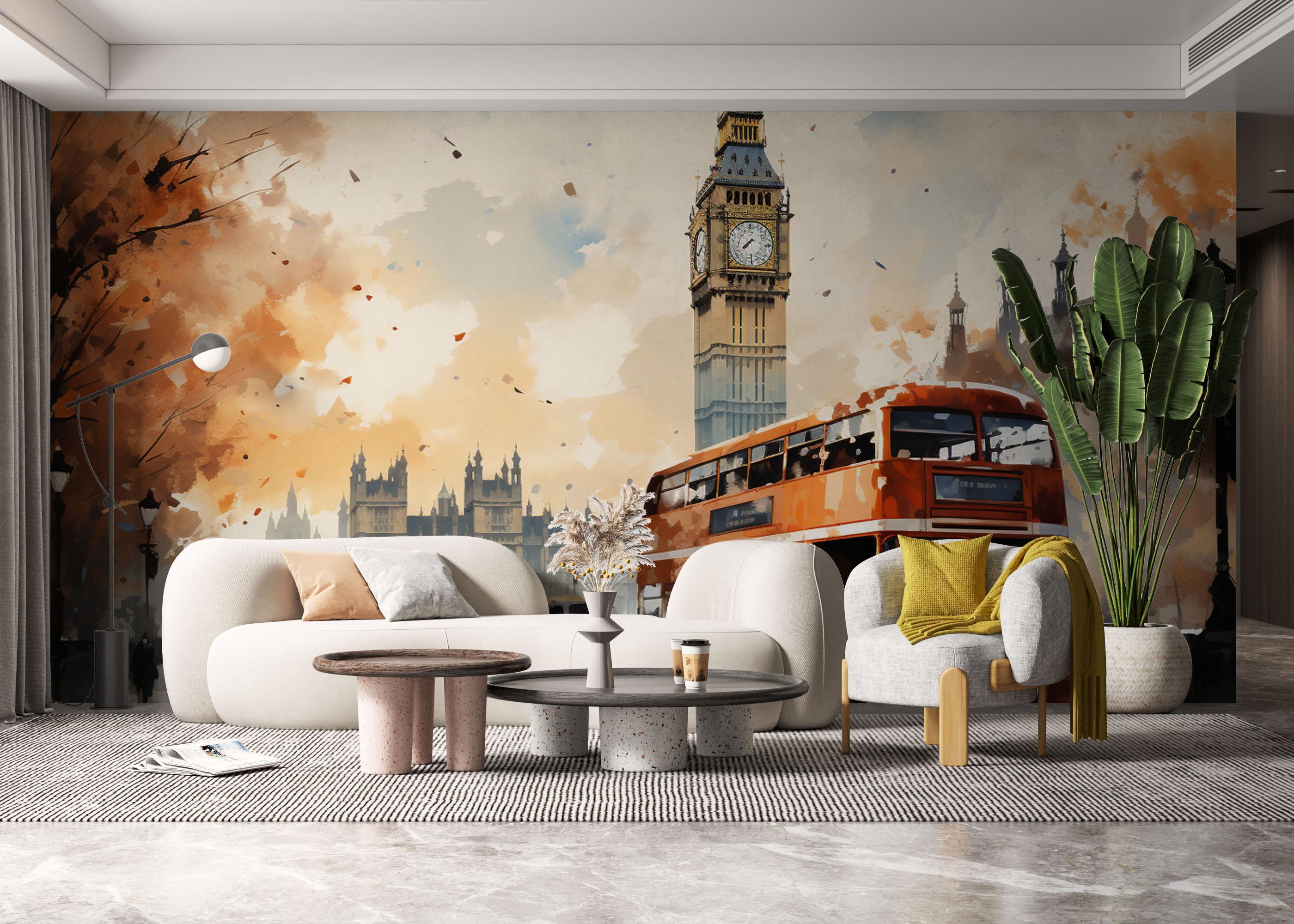Fototapeta Urban Life England mockup 6