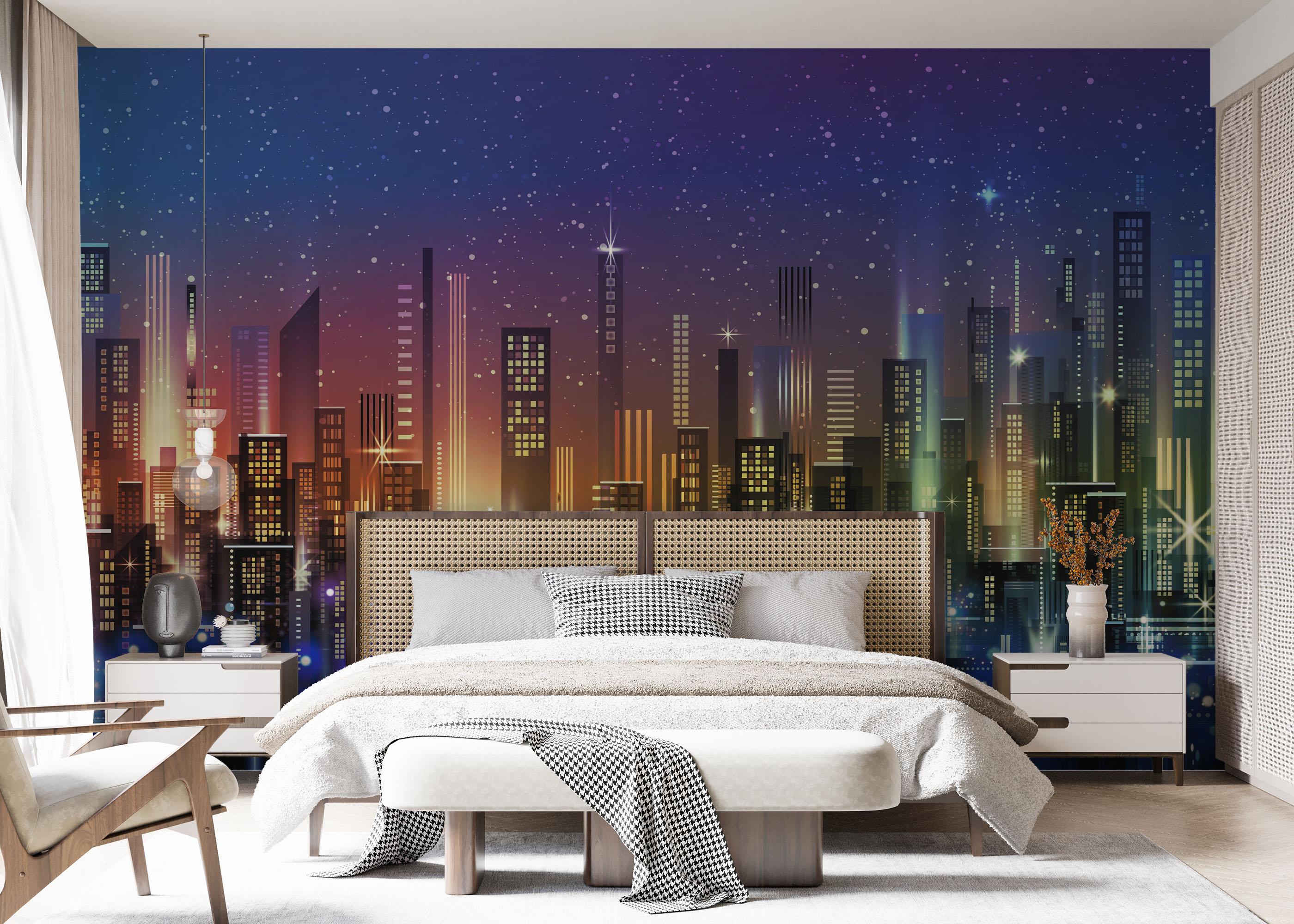 Fototapeta Blue Sky City mockup 7