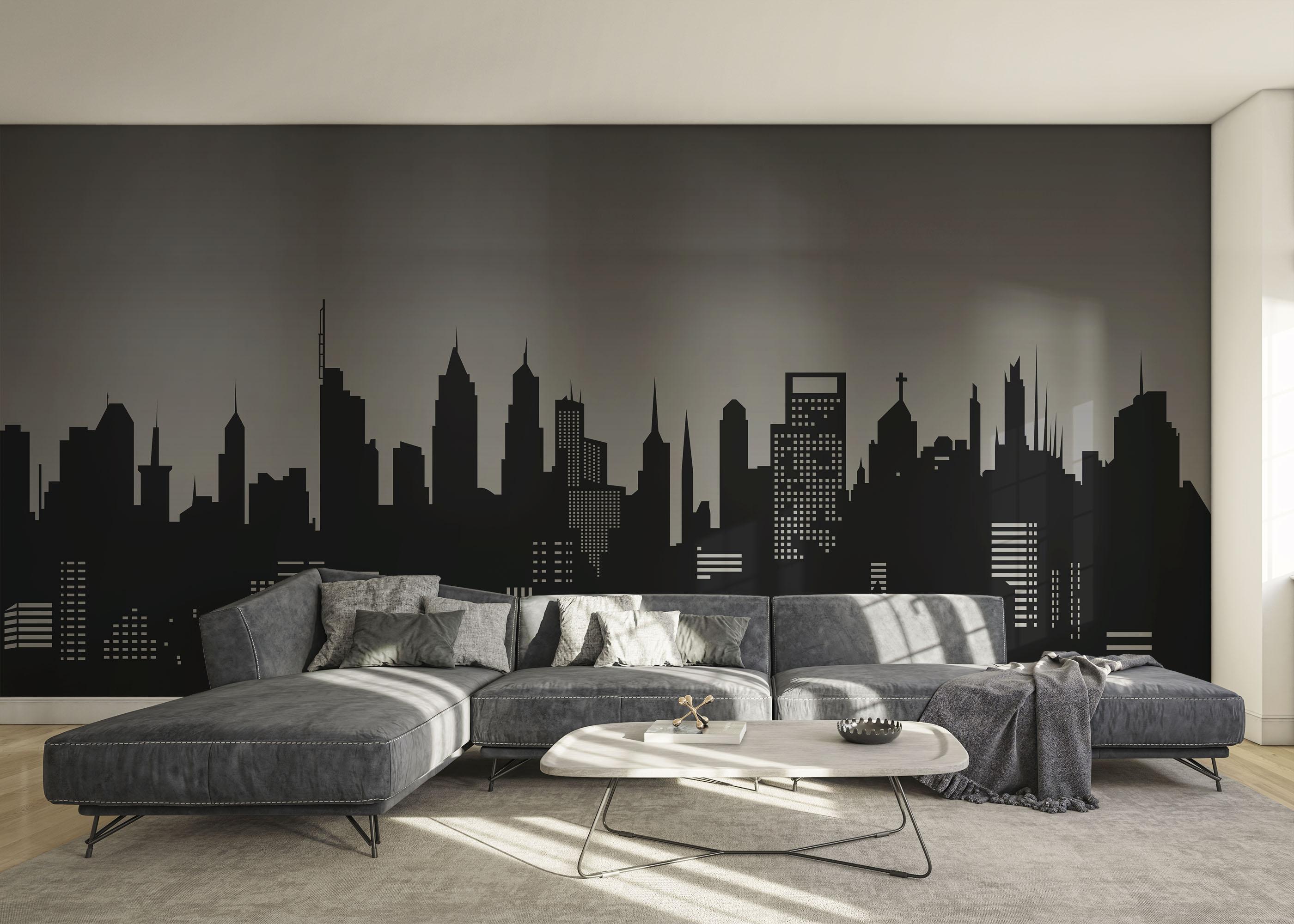 Fototapeta Grey Sky New York mockup 0