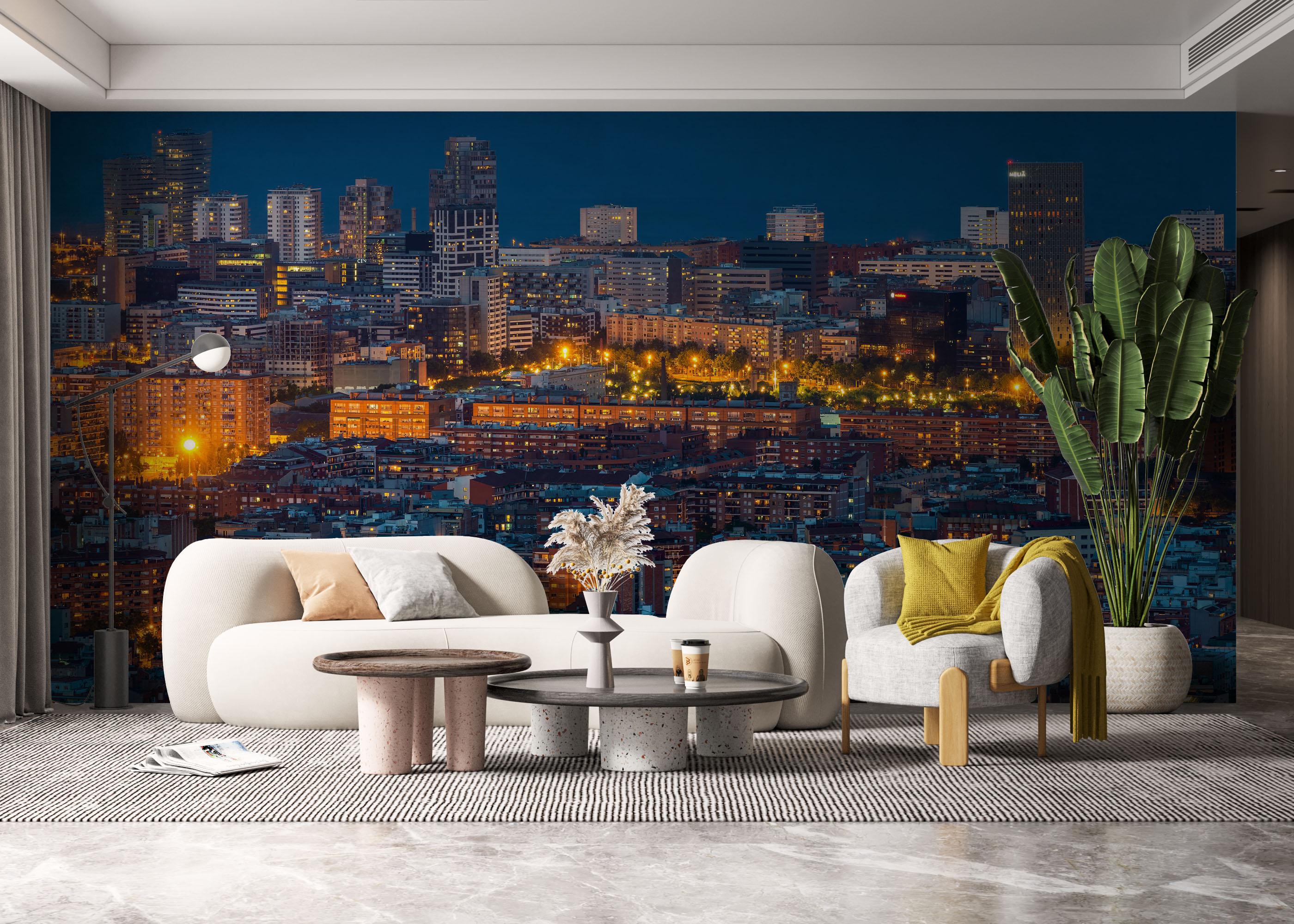 Fototapeta City Lights mockup 6