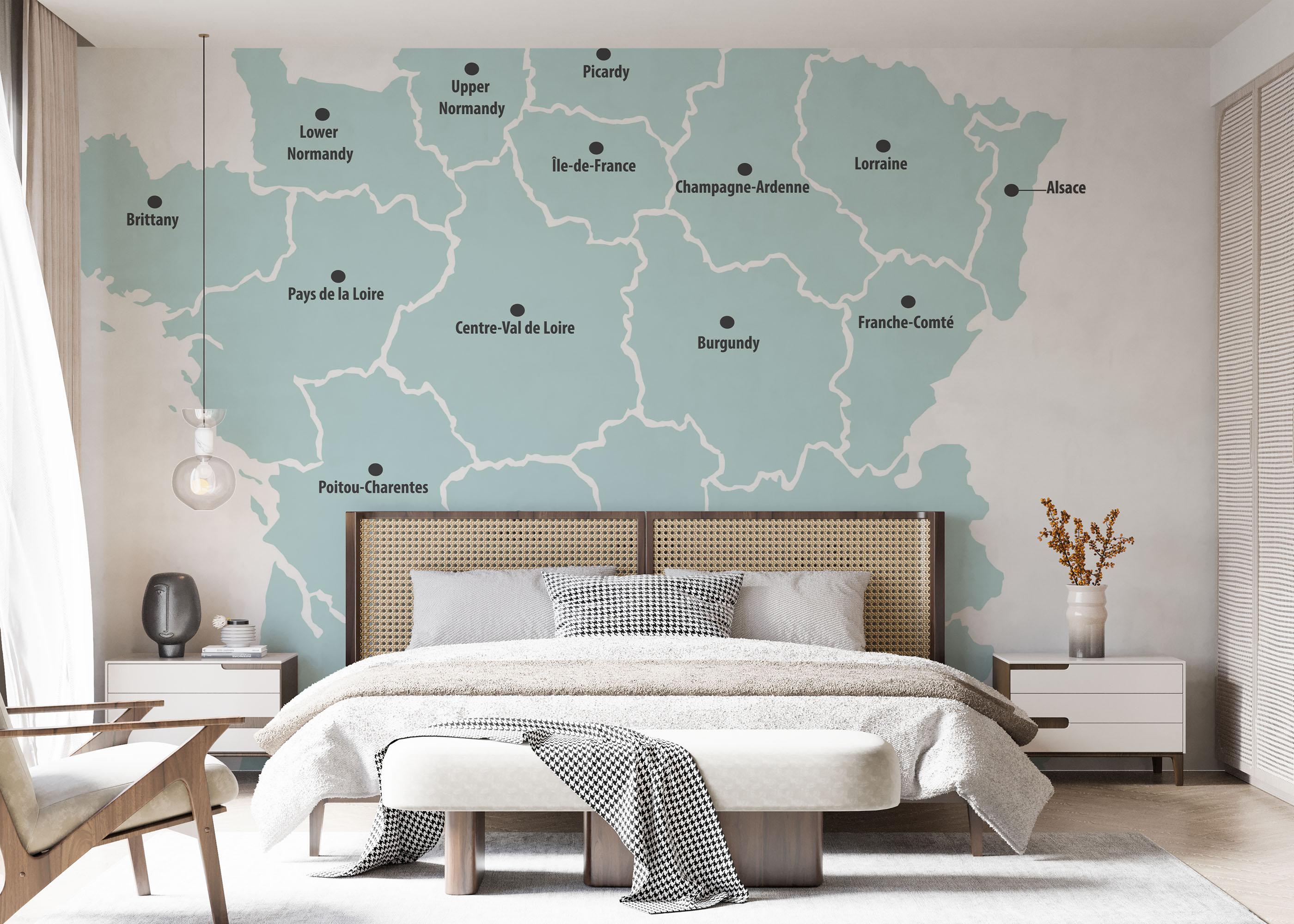 Fototapeta France Regions mockup 7