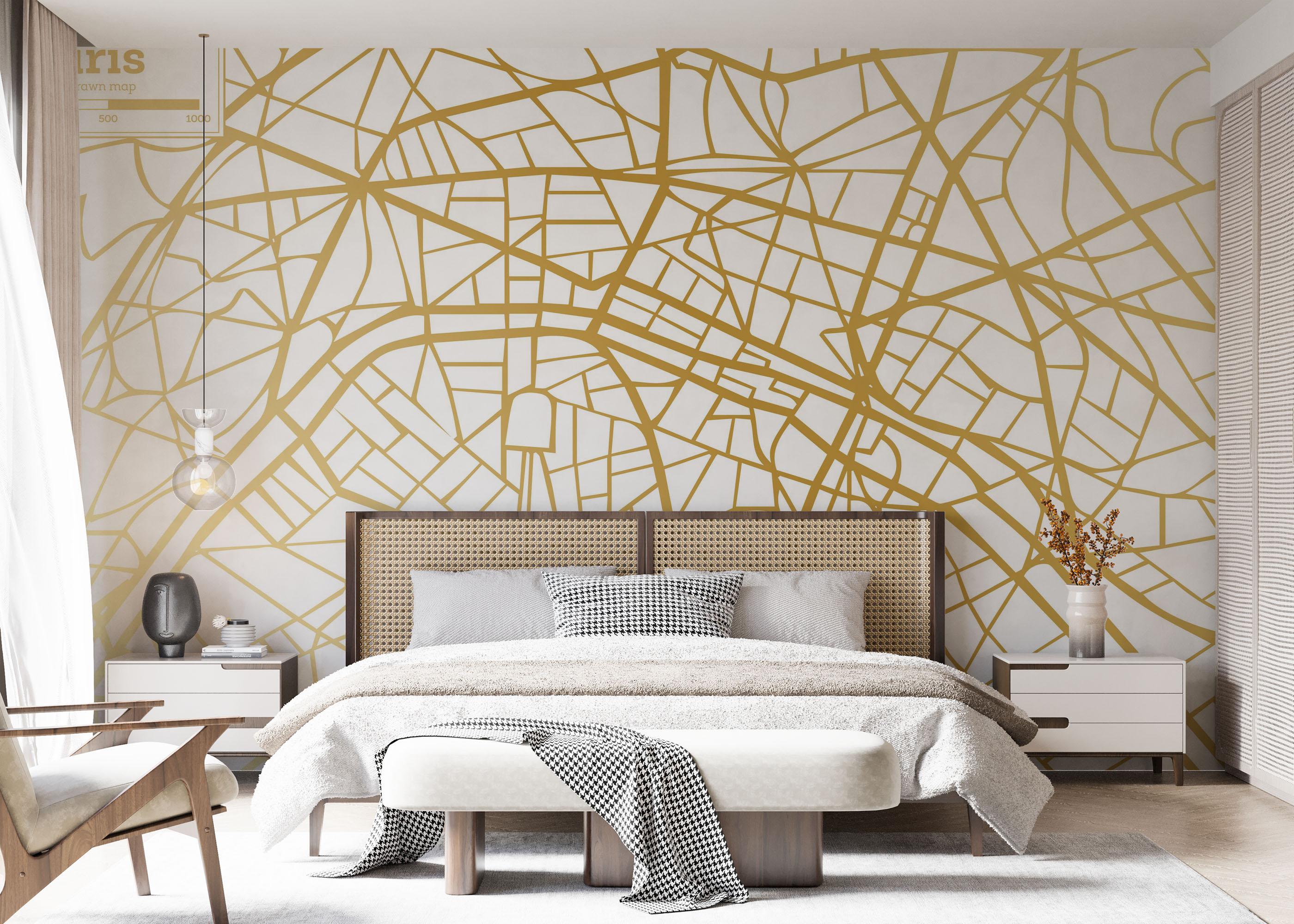 Fototapeta Gold City Paris mockup 7