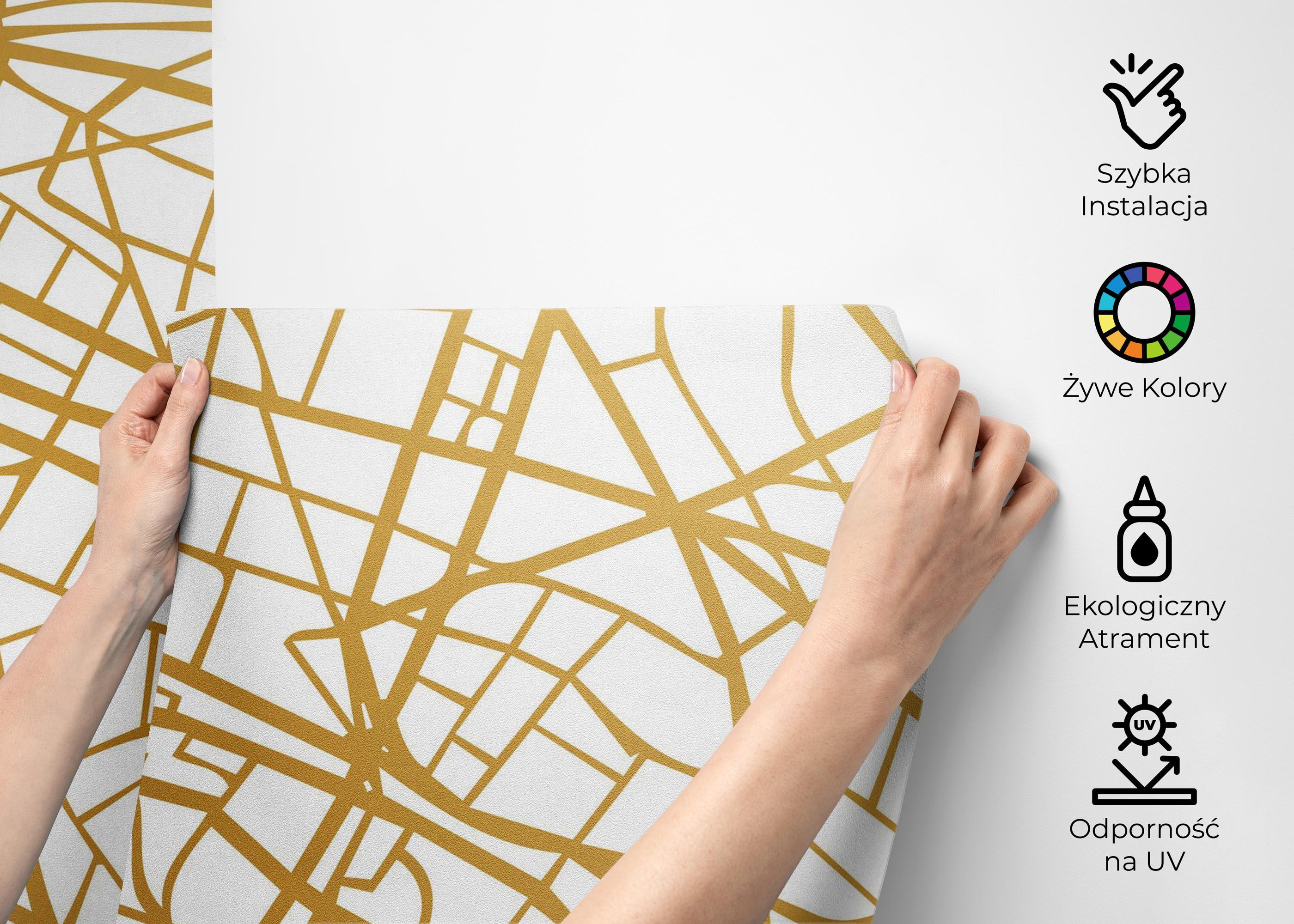 Fototapeta Gold City Paris mockup 2