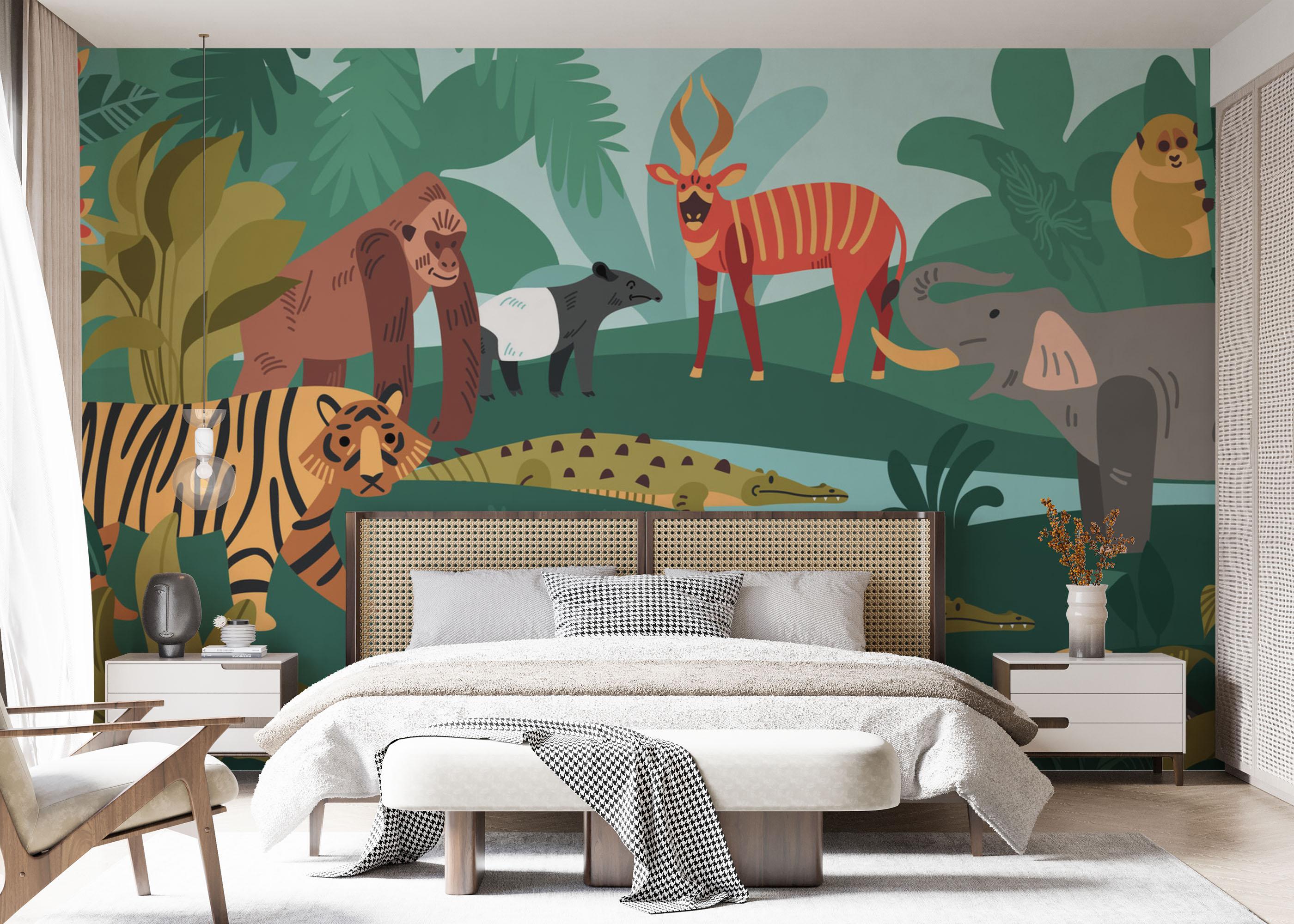 Fototapeta Animal Composition mockup 7