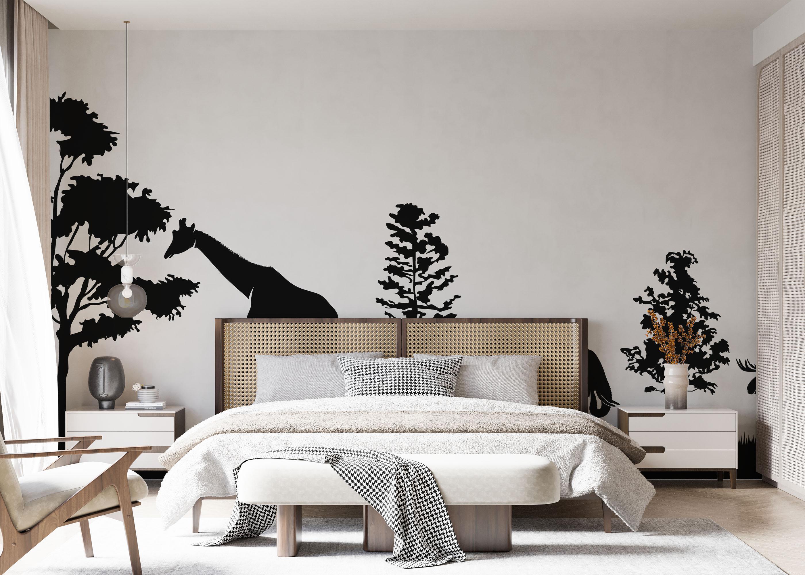 Fototapeta Animal Shilouette mockup 7