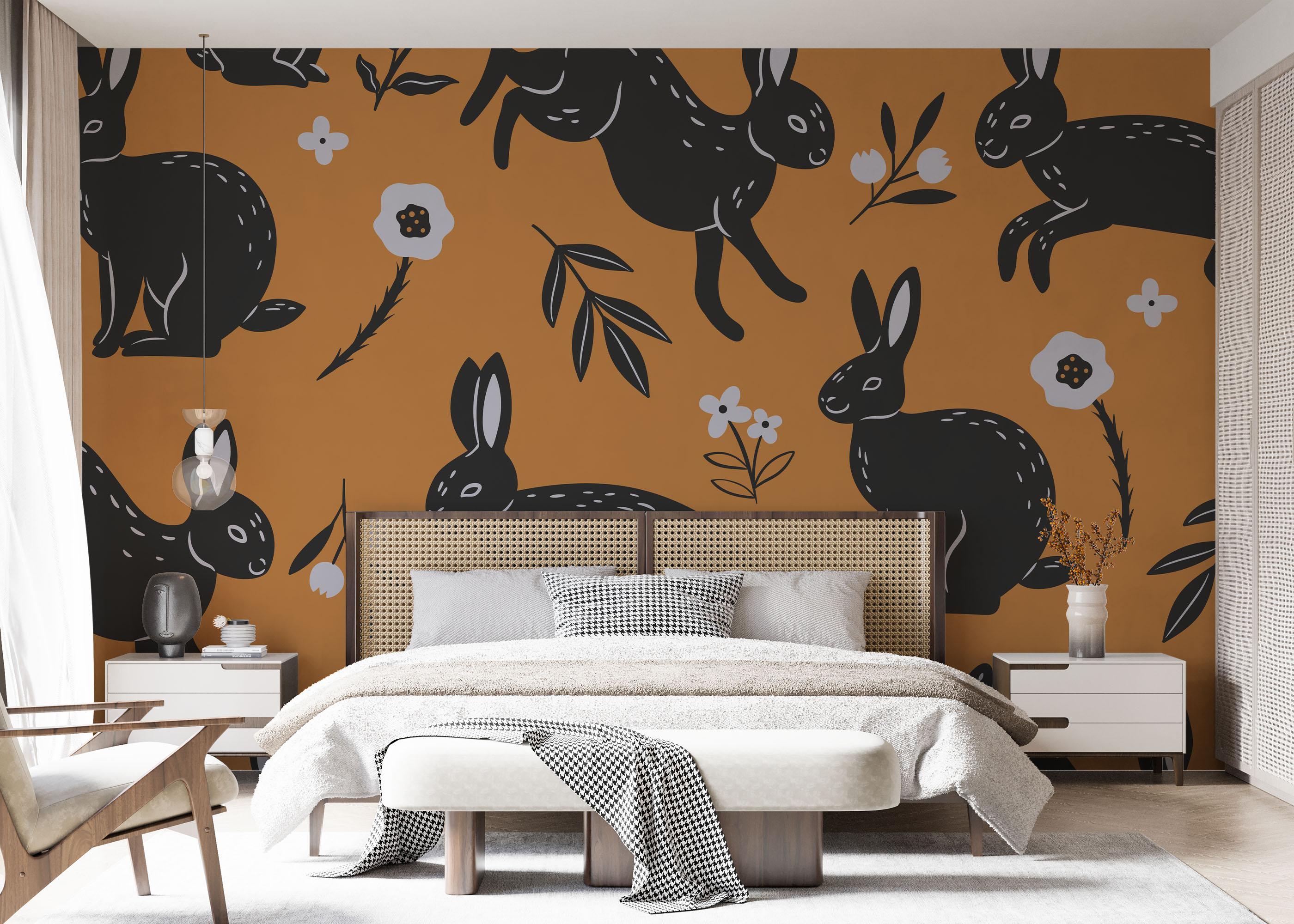 Fototapeta Bunny Pattern Art mockup 7