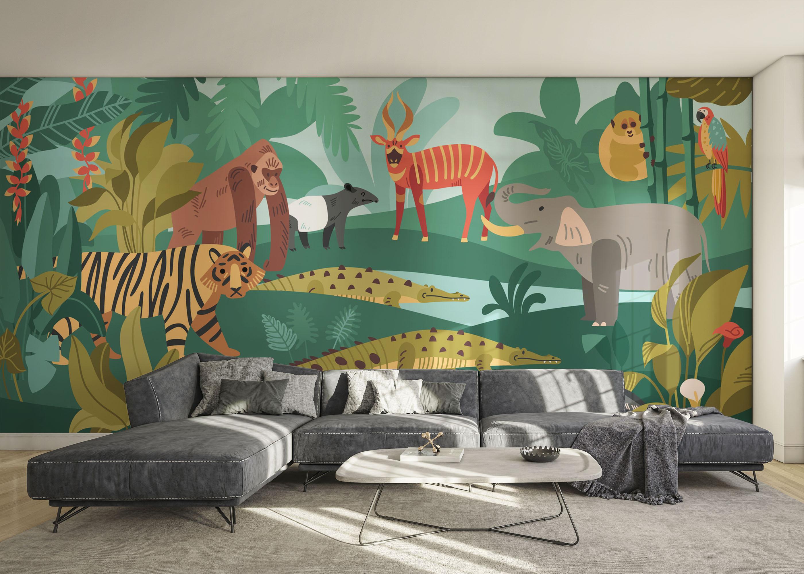 Fototapeta Animal Composition mockup 0