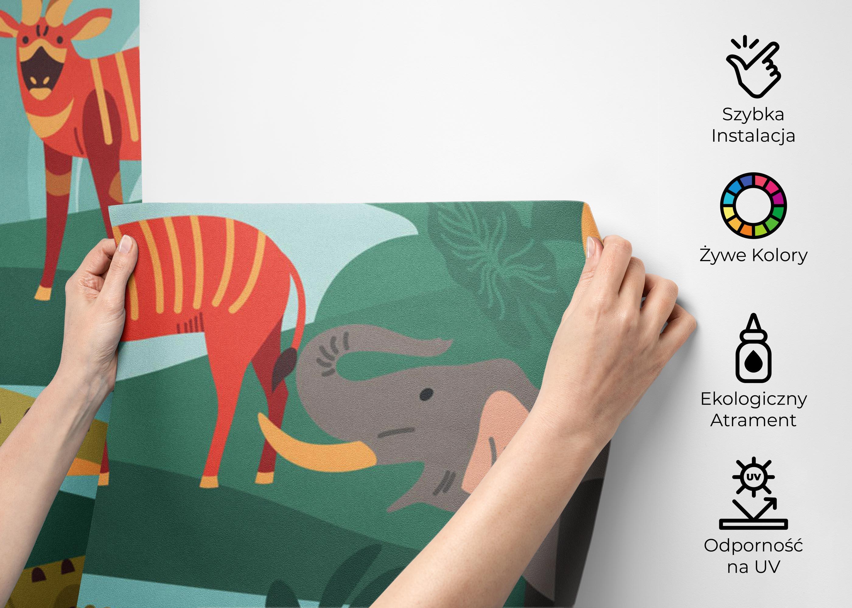 Fototapeta Animal Composition mockup 2