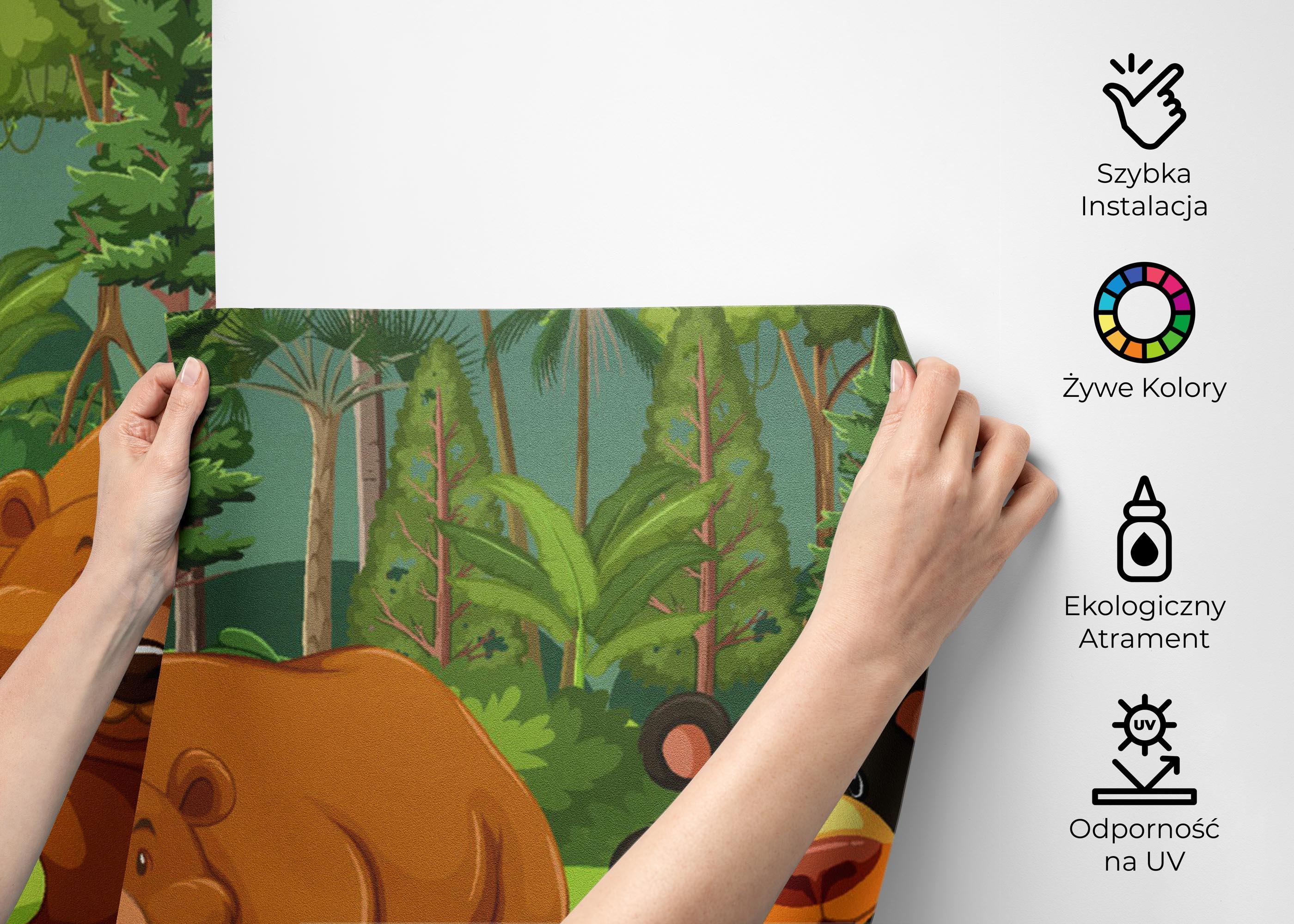 Fototapeta Bear Family mockup 2