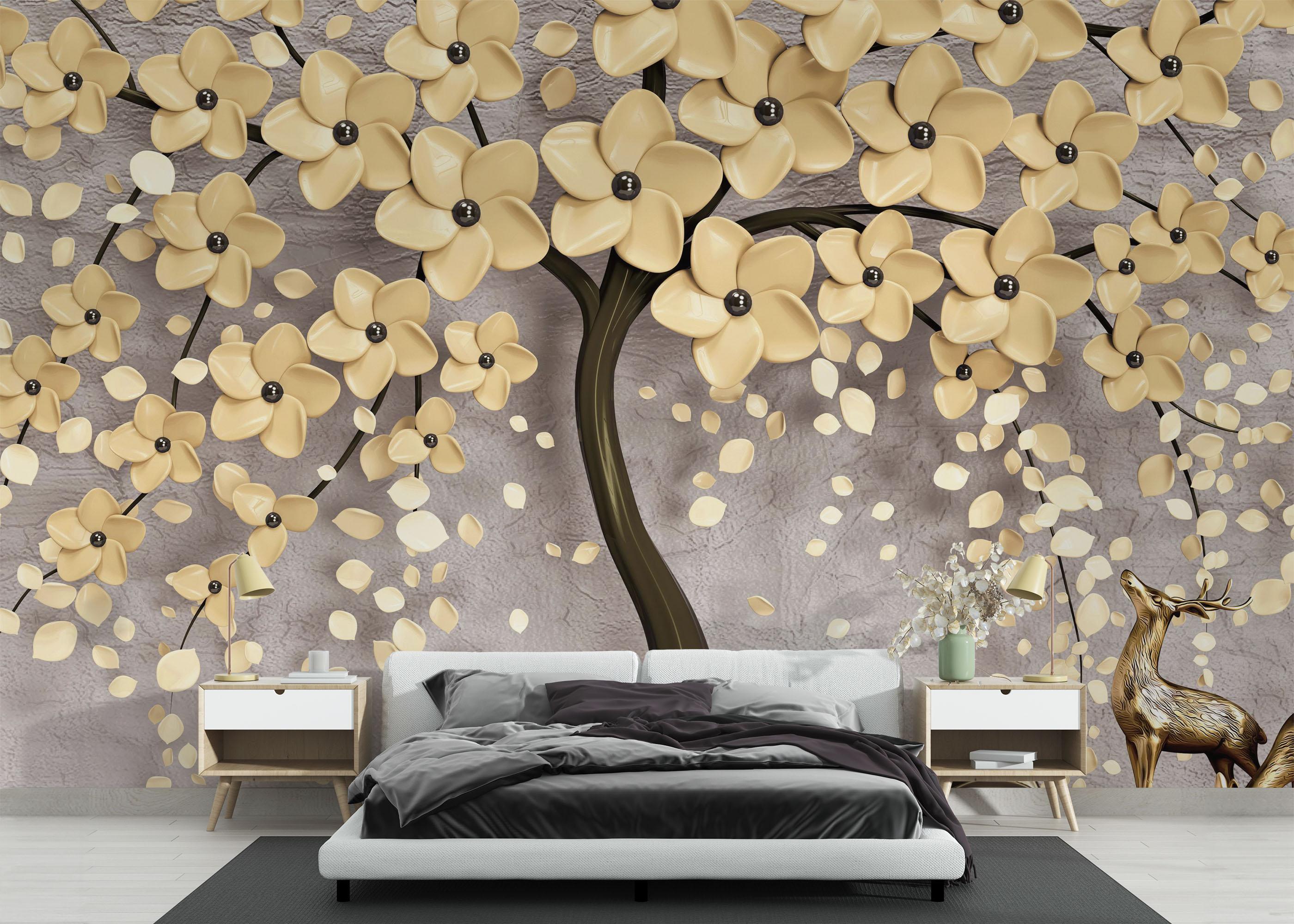 Fototapeta Chocolate Flowers mockup 3