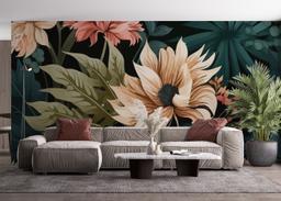 Beautiful Cream Flower mockup 4