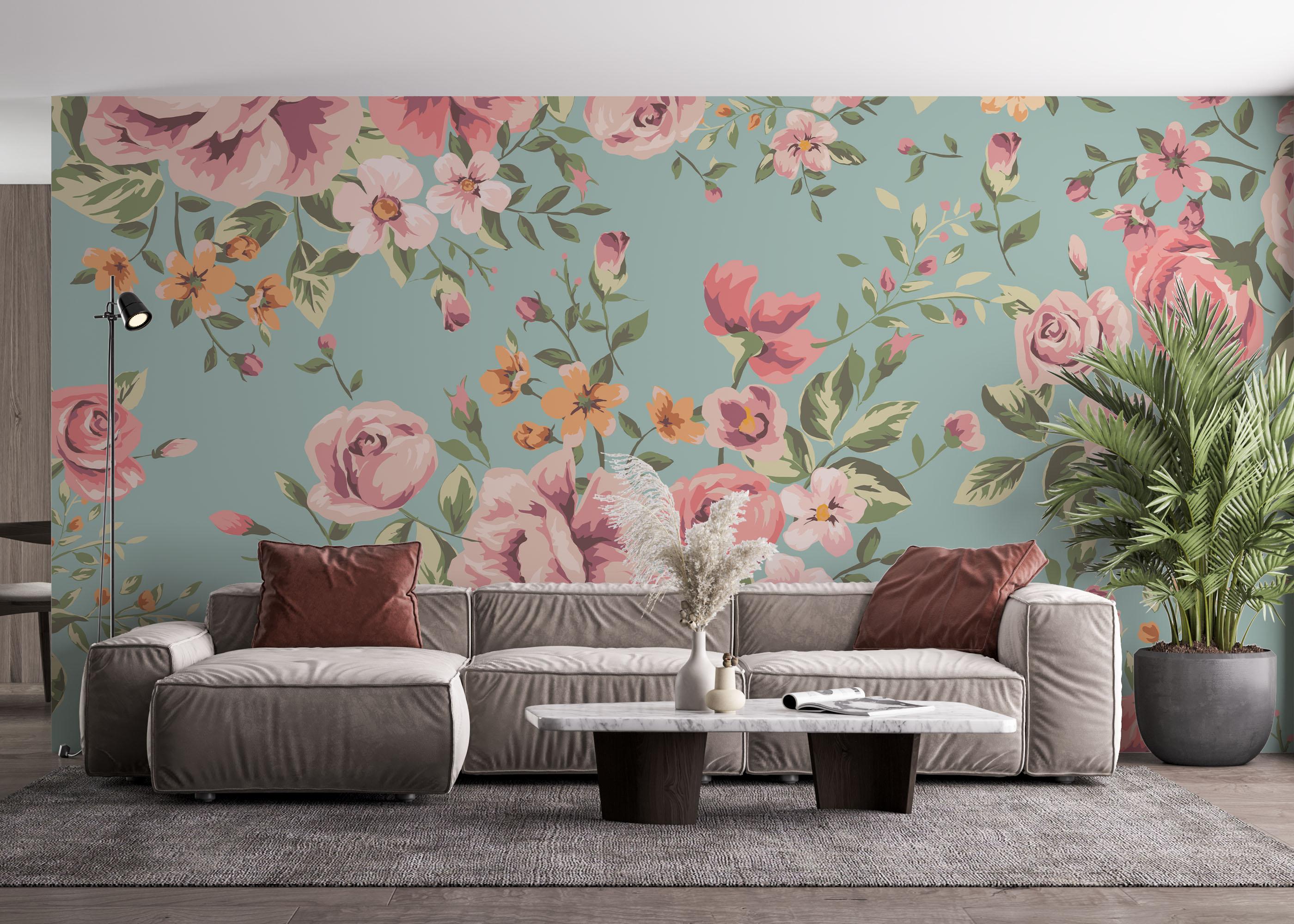 Fototapeta Classic Wallpaper mockup 4