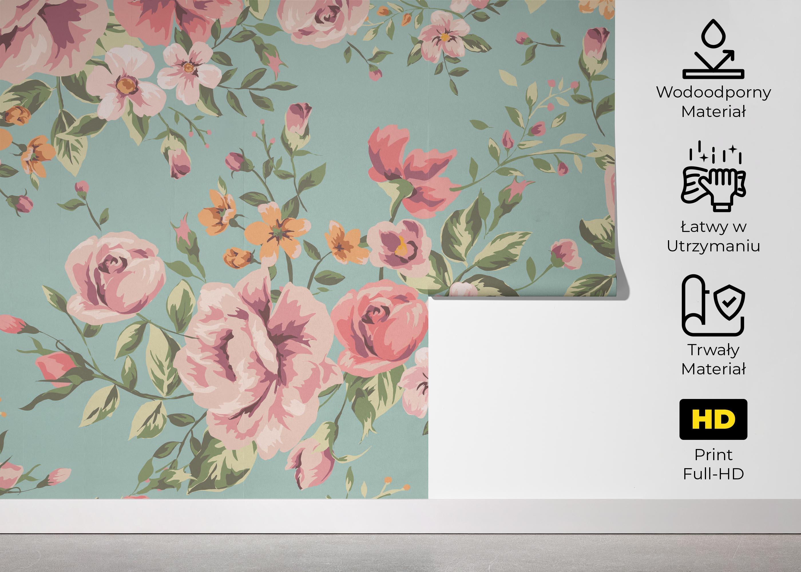 Fototapeta Classic Wallpaper mockup 5